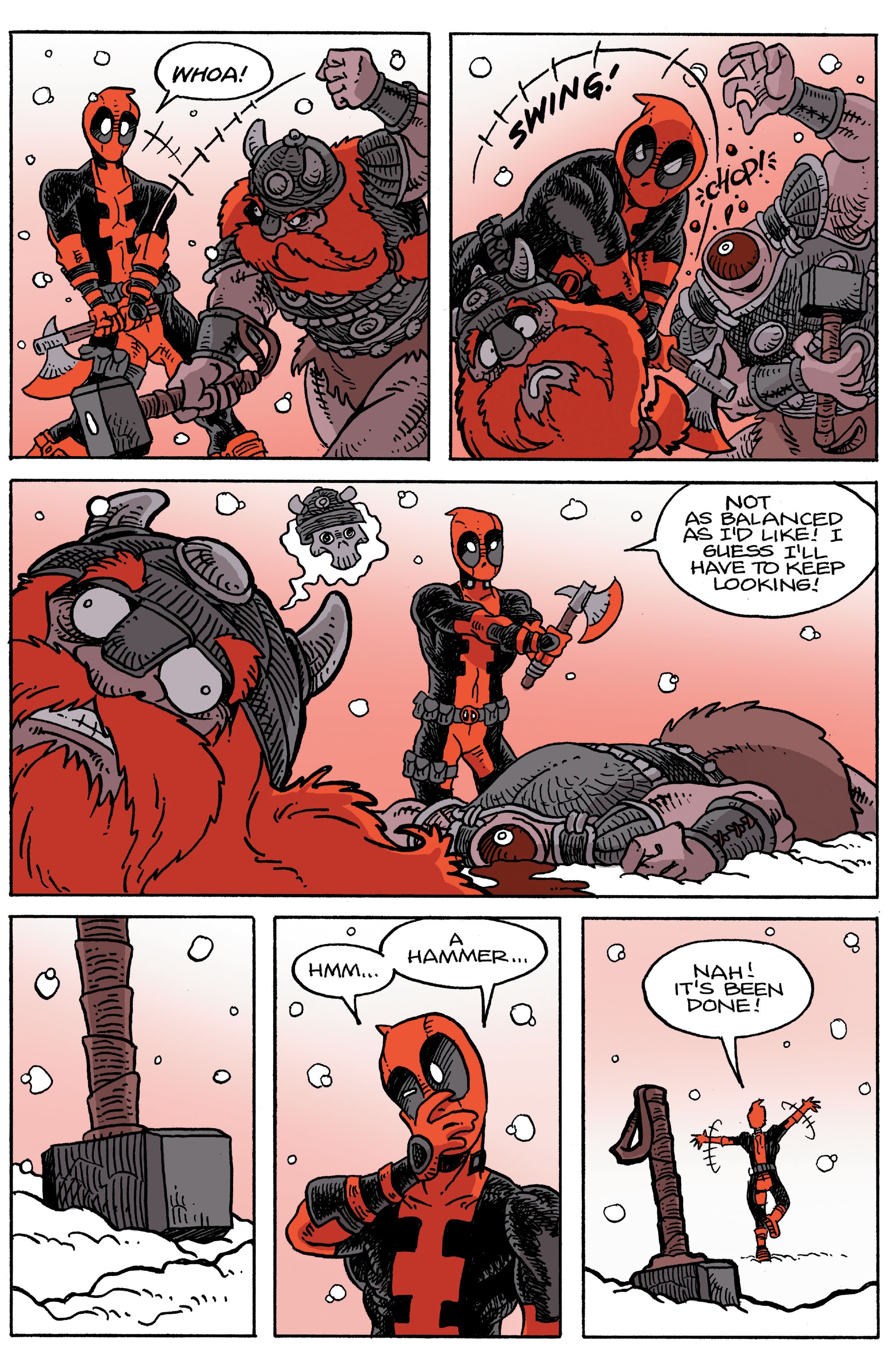 Read online Deadpool: Black, White & Blood comic -  Issue #3 - 27