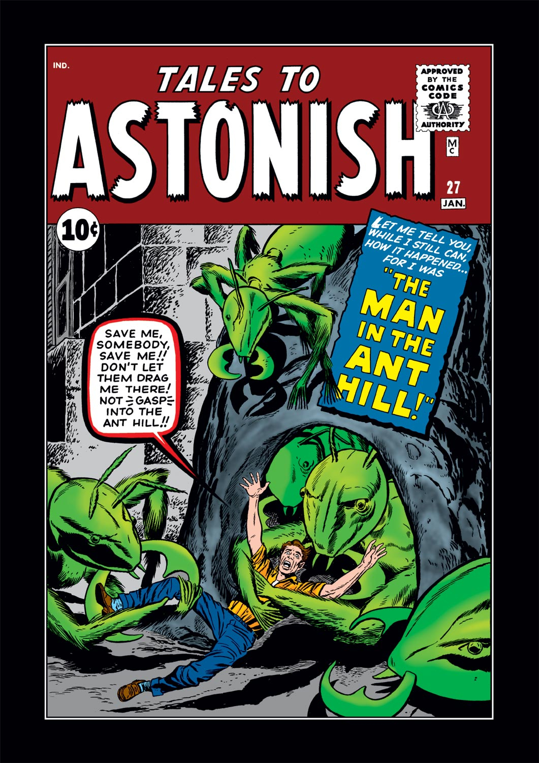 Read online Tales to Astonish (1959) comic -  Issue #27 - 1