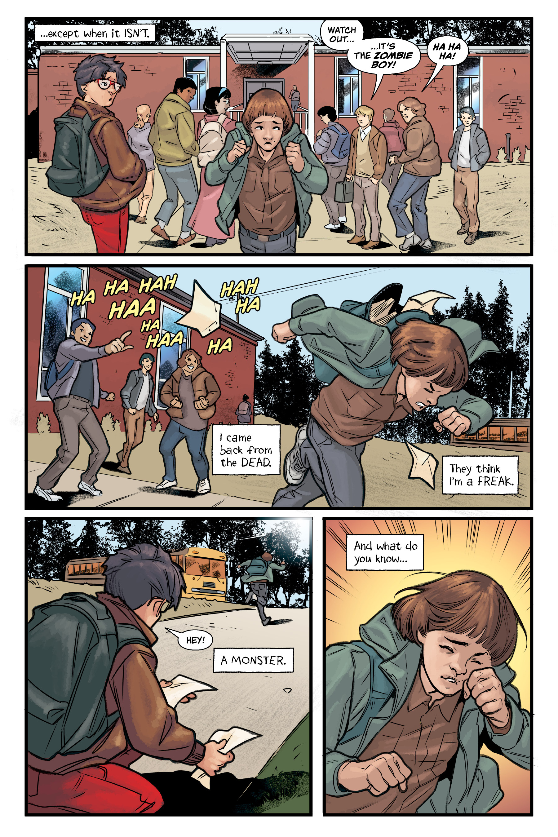 Read online Stranger Things: Zombie Boys comic -  Issue # TPB - 9
