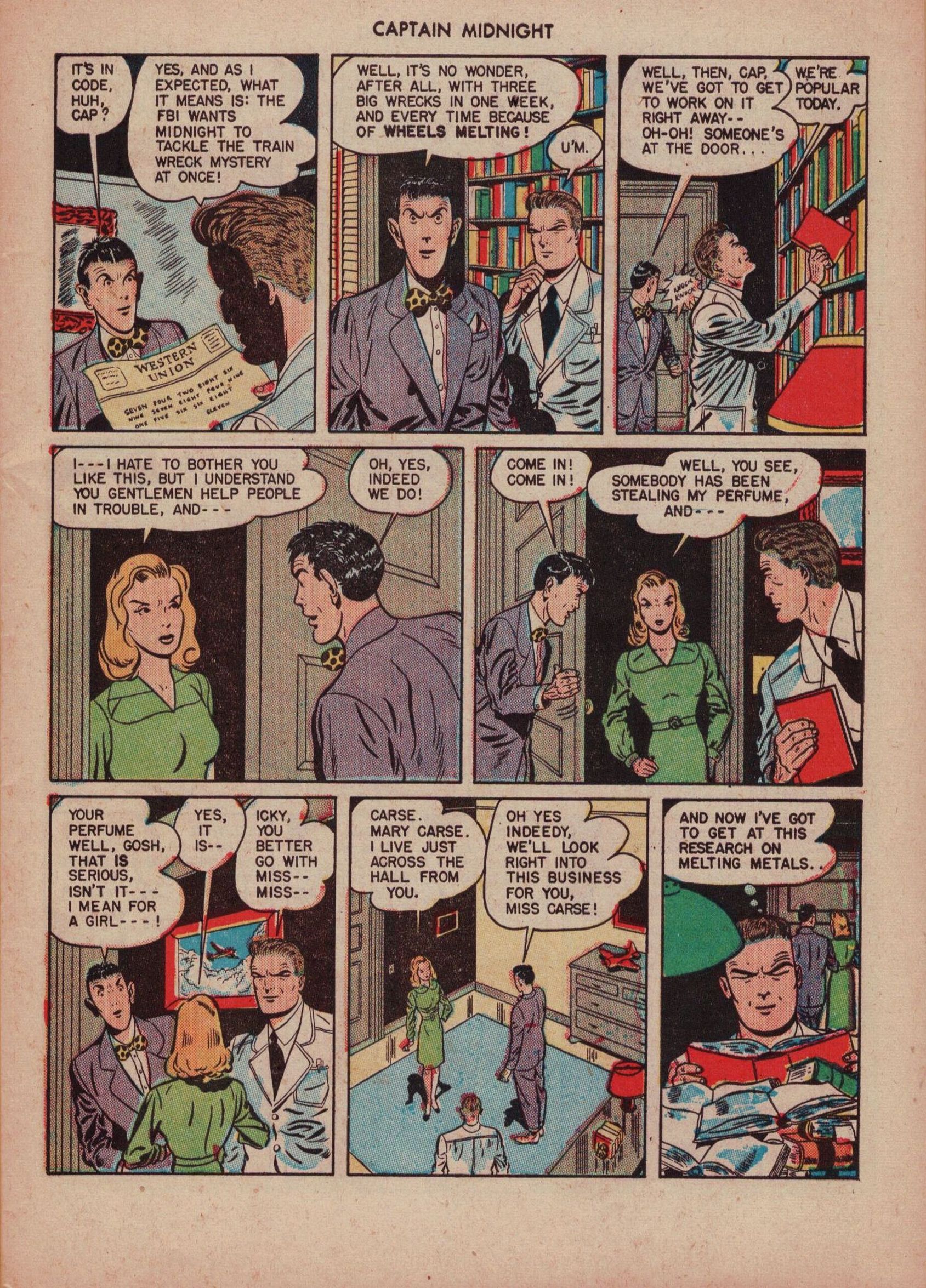 Read online Captain Midnight (1942) comic -  Issue #40 - 5