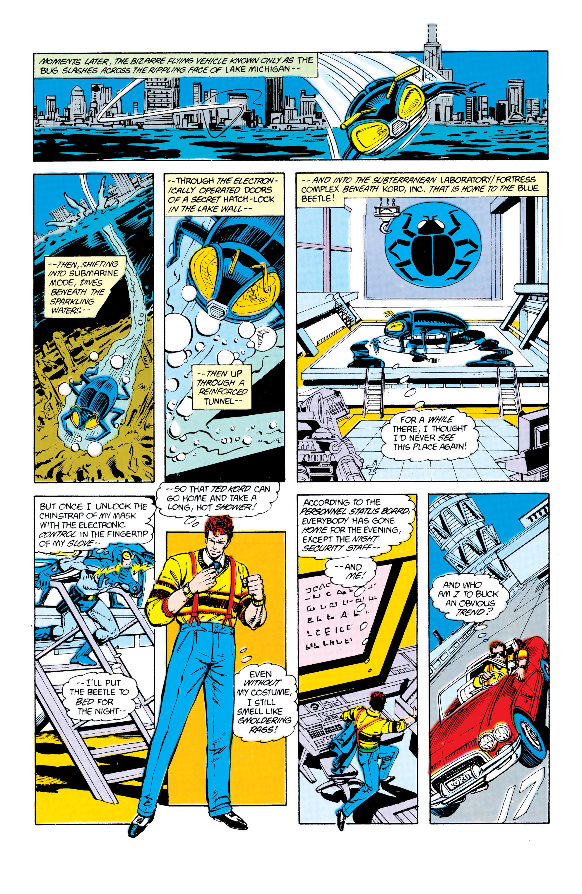 Read online Blue Beetle (1986) comic -  Issue #2 - 10