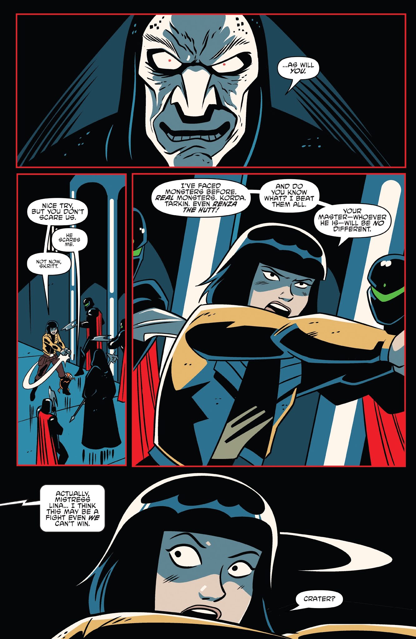 Read online Star Wars Adventures: Tales From Vader's Castle comic -  Issue #5 - 8
