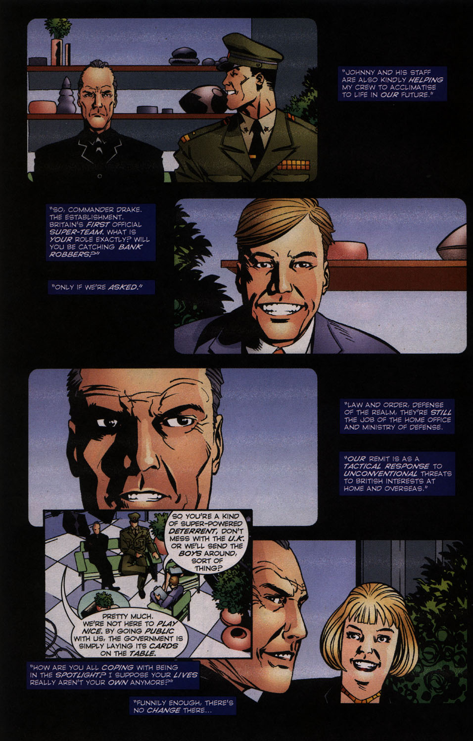 Read online The Establishment comic -  Issue #6 - 5