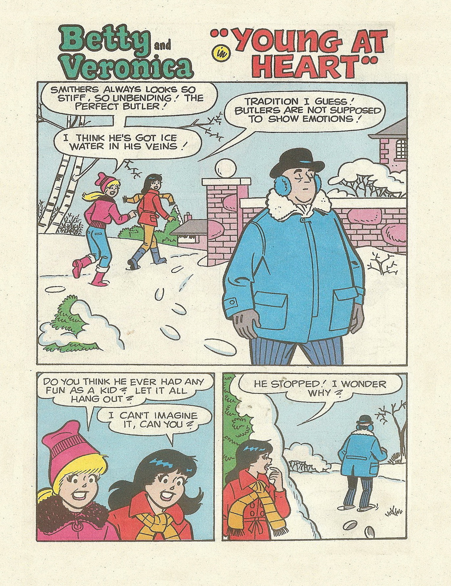 Read online Betty and Veronica Digest Magazine comic -  Issue #60 - 67