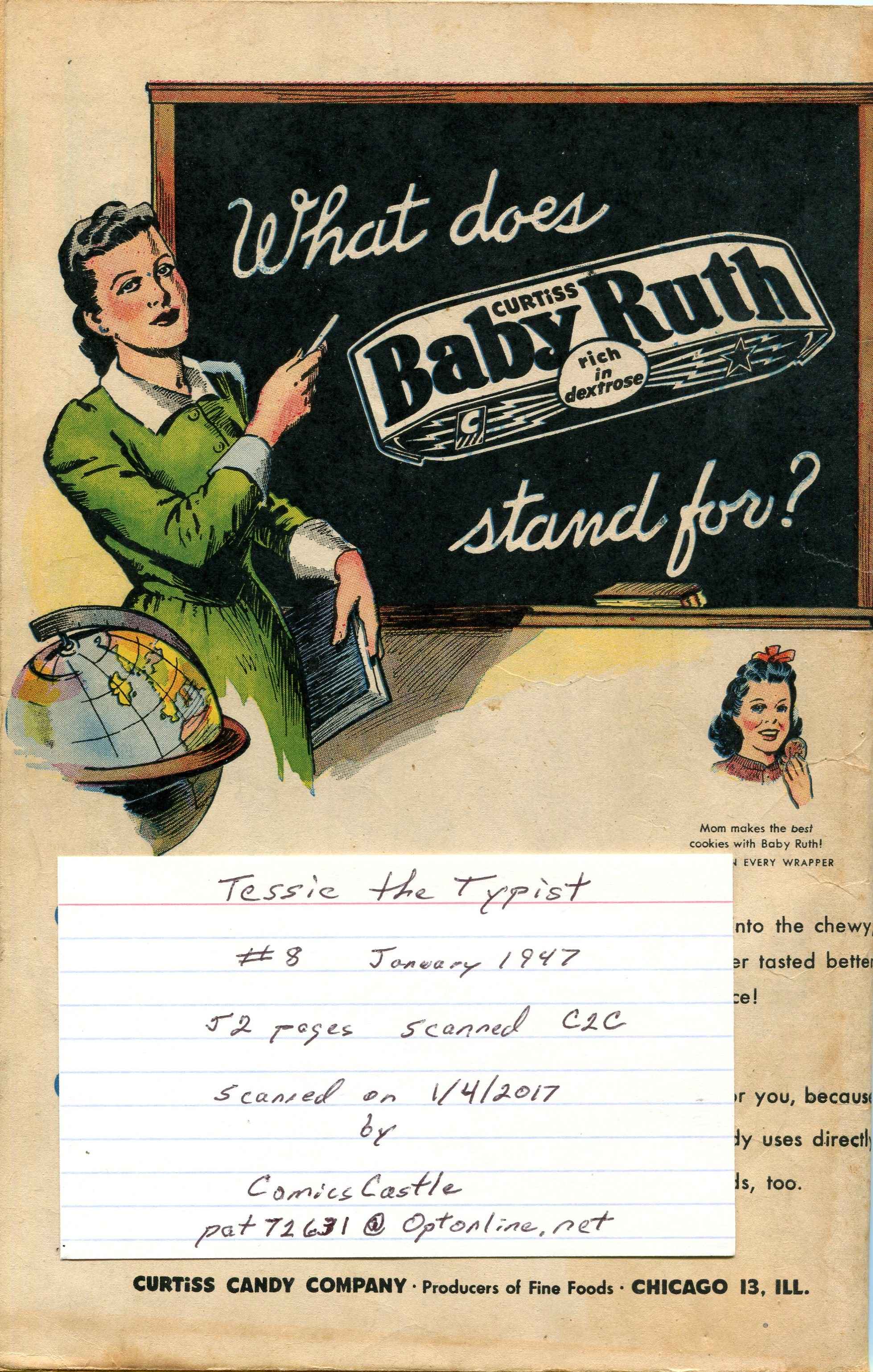 Read online Tessie the Typist comic -  Issue #8 - 53