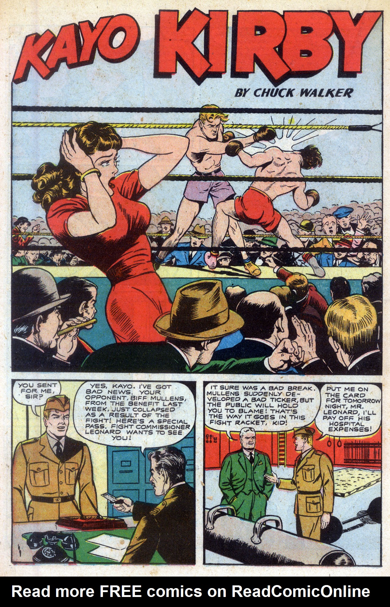 Read online Fight Comics comic -  Issue #34 - 26