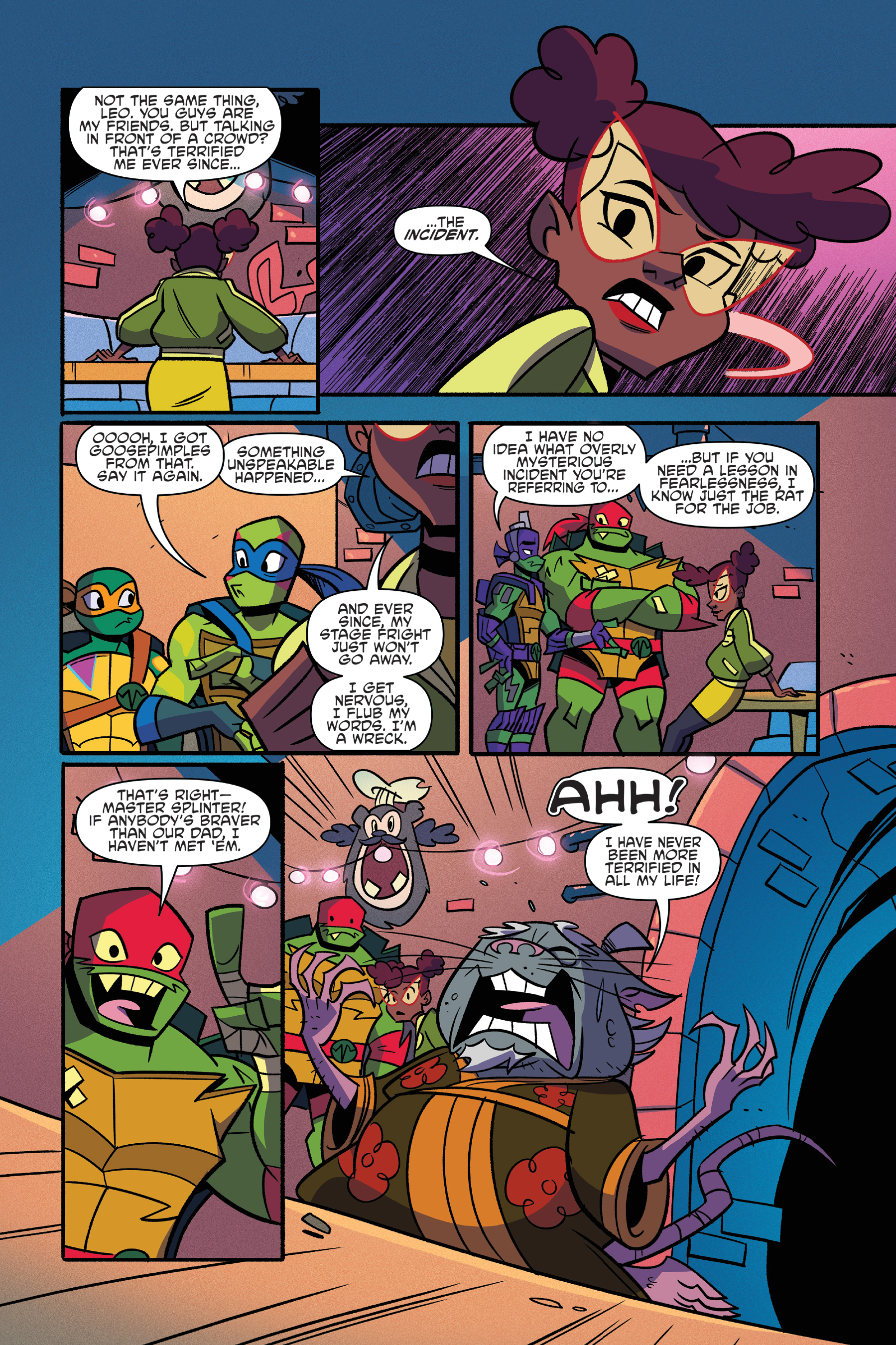 Read online Rise of the Teenage Mutant Ninja Turtles: Sound Off! comic -  Issue # _TPB - 15