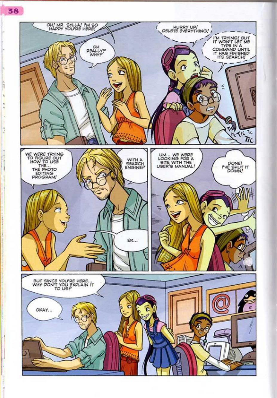 Read online W.i.t.c.h. comic -  Issue #30 - 24