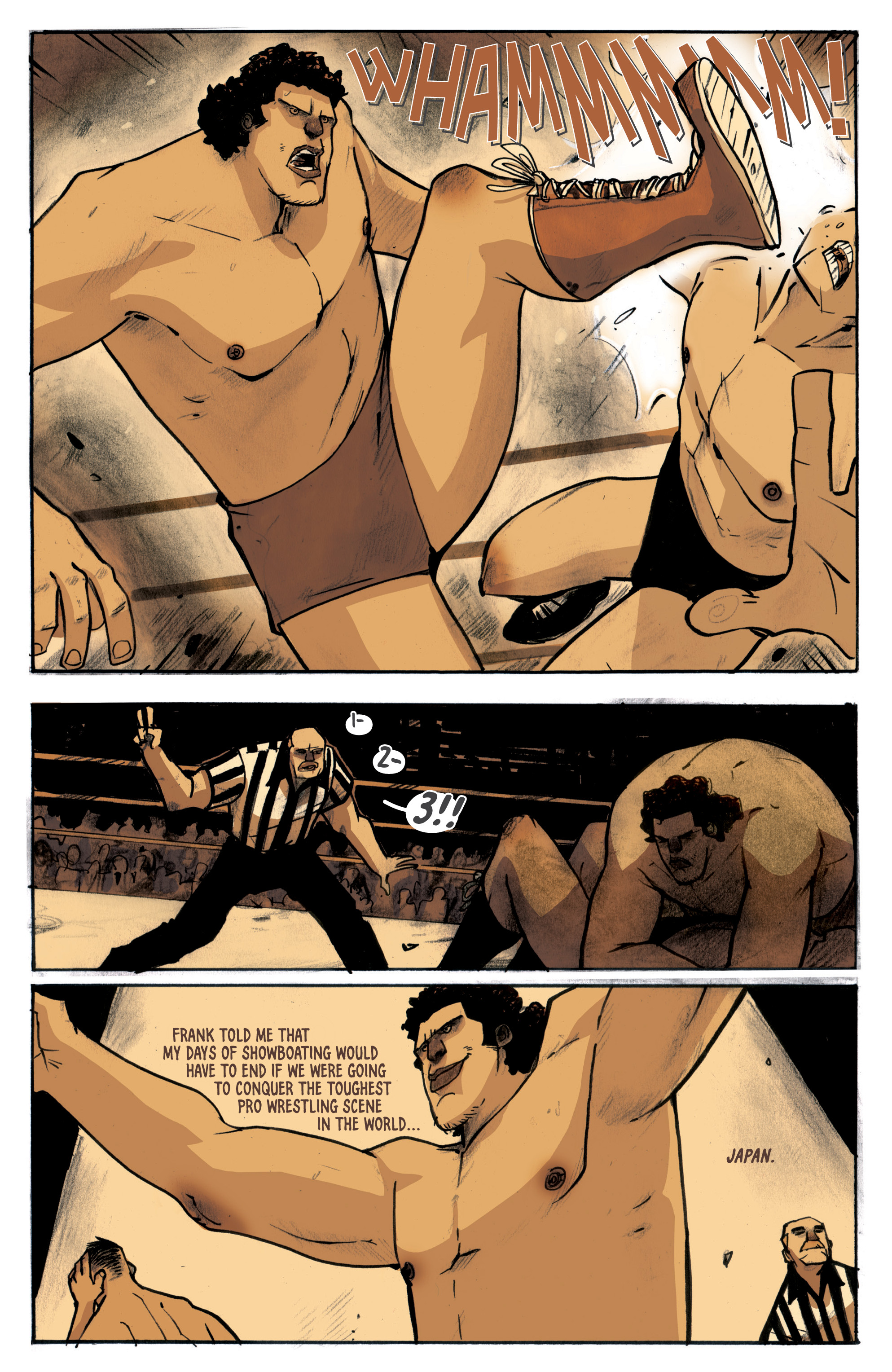 Read online Andre the Giant: Closer To Heaven comic -  Issue # TPB - 22