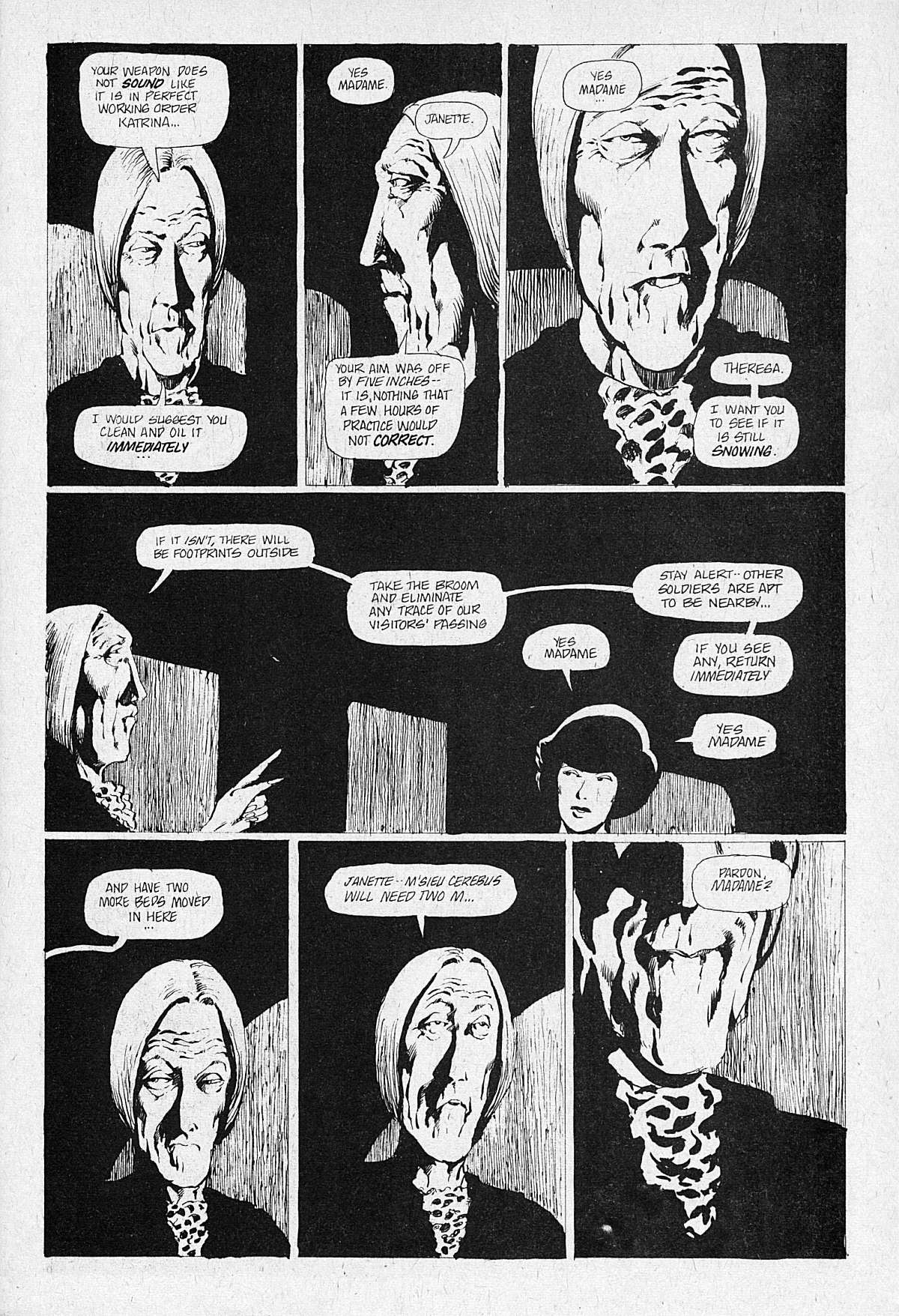 Read online Cerebus comic -  Issue #23 - 21