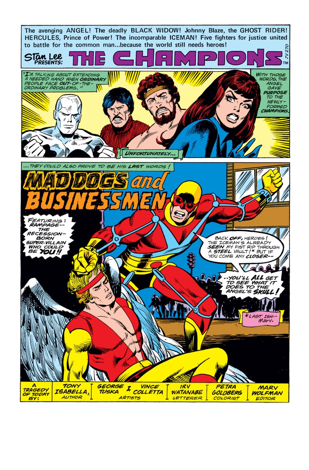 Read online The Champions comic -  Issue #6 - 2