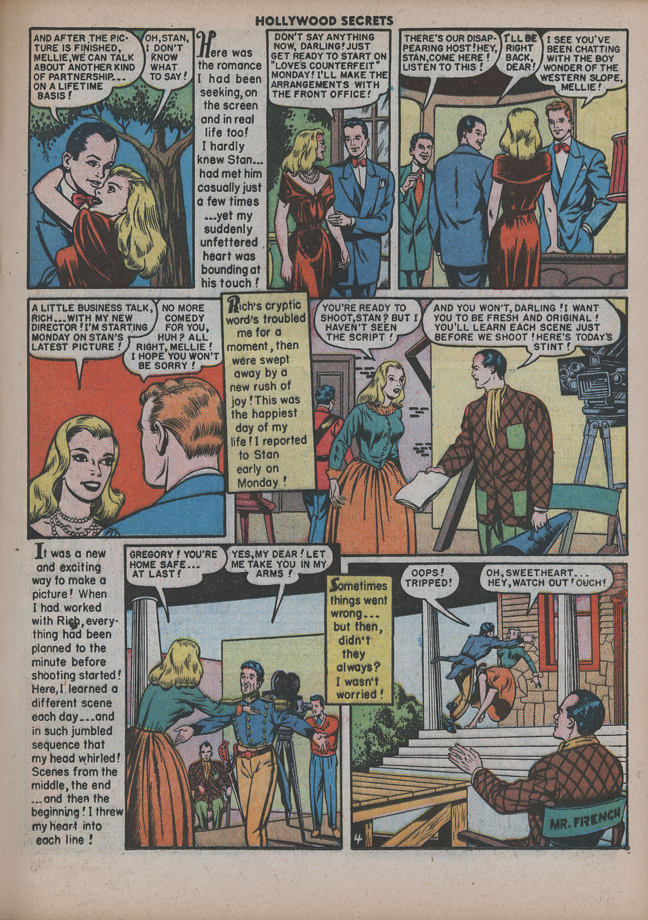 Read online Hollywood Secrets comic -  Issue #5 - 21
