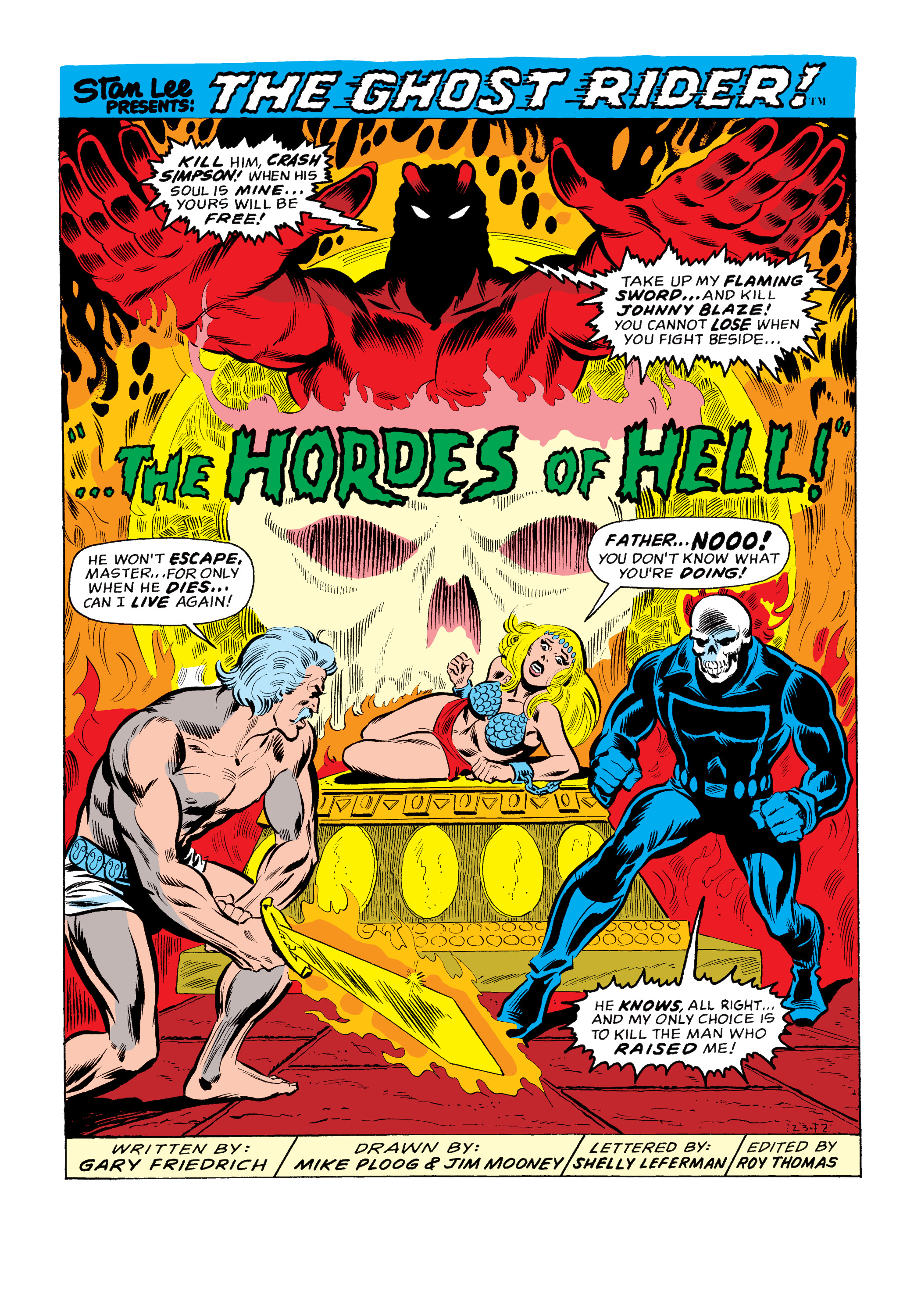 Read online Marvel Masterworks: Ghost Rider comic -  Issue # TPB 1 (Part 1) - 75