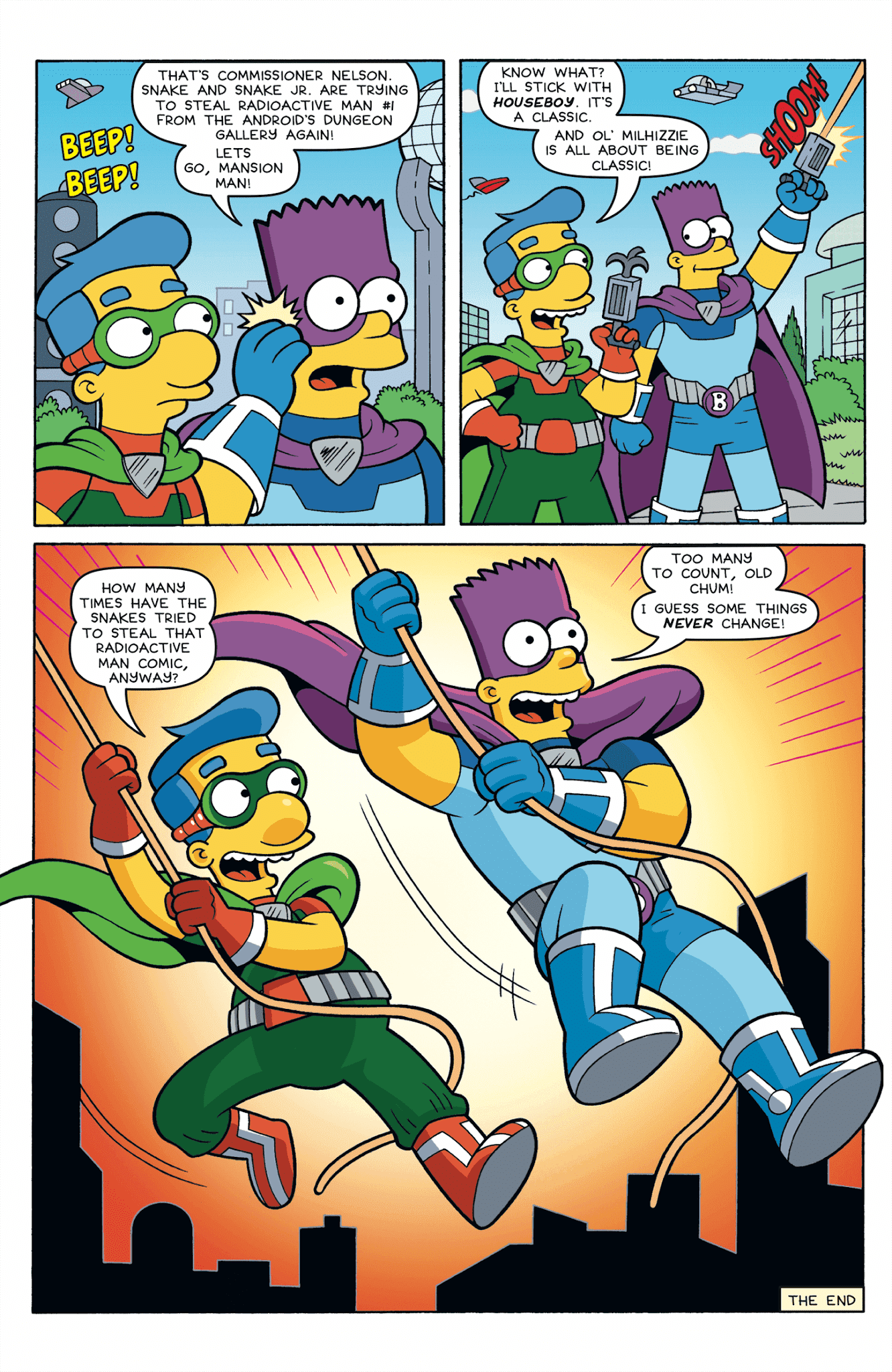 Read online Simpsons One-Shot Wonders: Bartman Spectacularly Super Secret Saga comic -  Issue #3 - 22