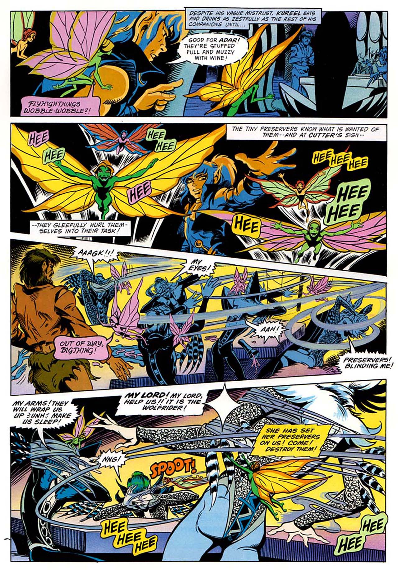 Read online ElfQuest: Siege at Blue Mountain comic -  Issue #5 - 16