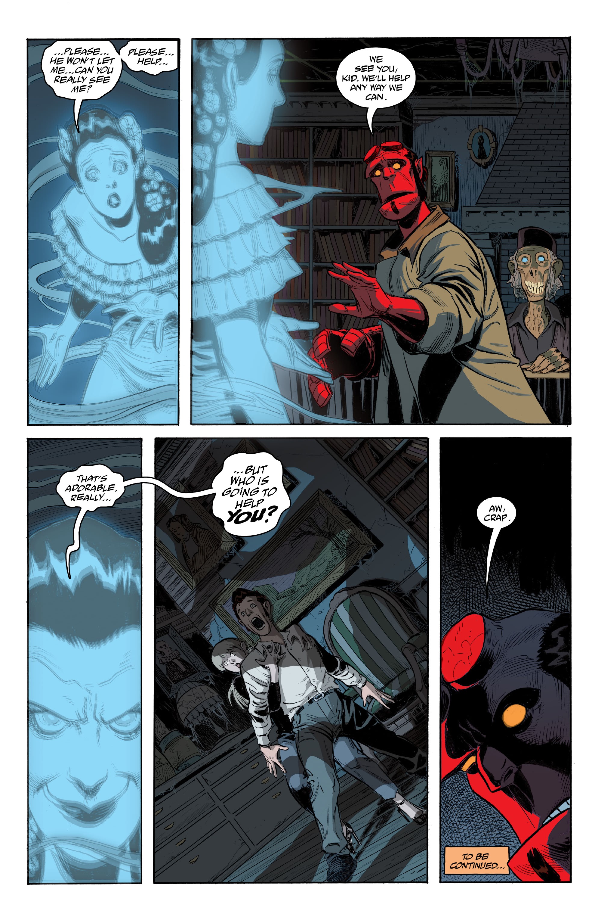 Read online Hellboy and the B.P.R.D.: The Secret of Chesbro House comic -  Issue #1 - 24