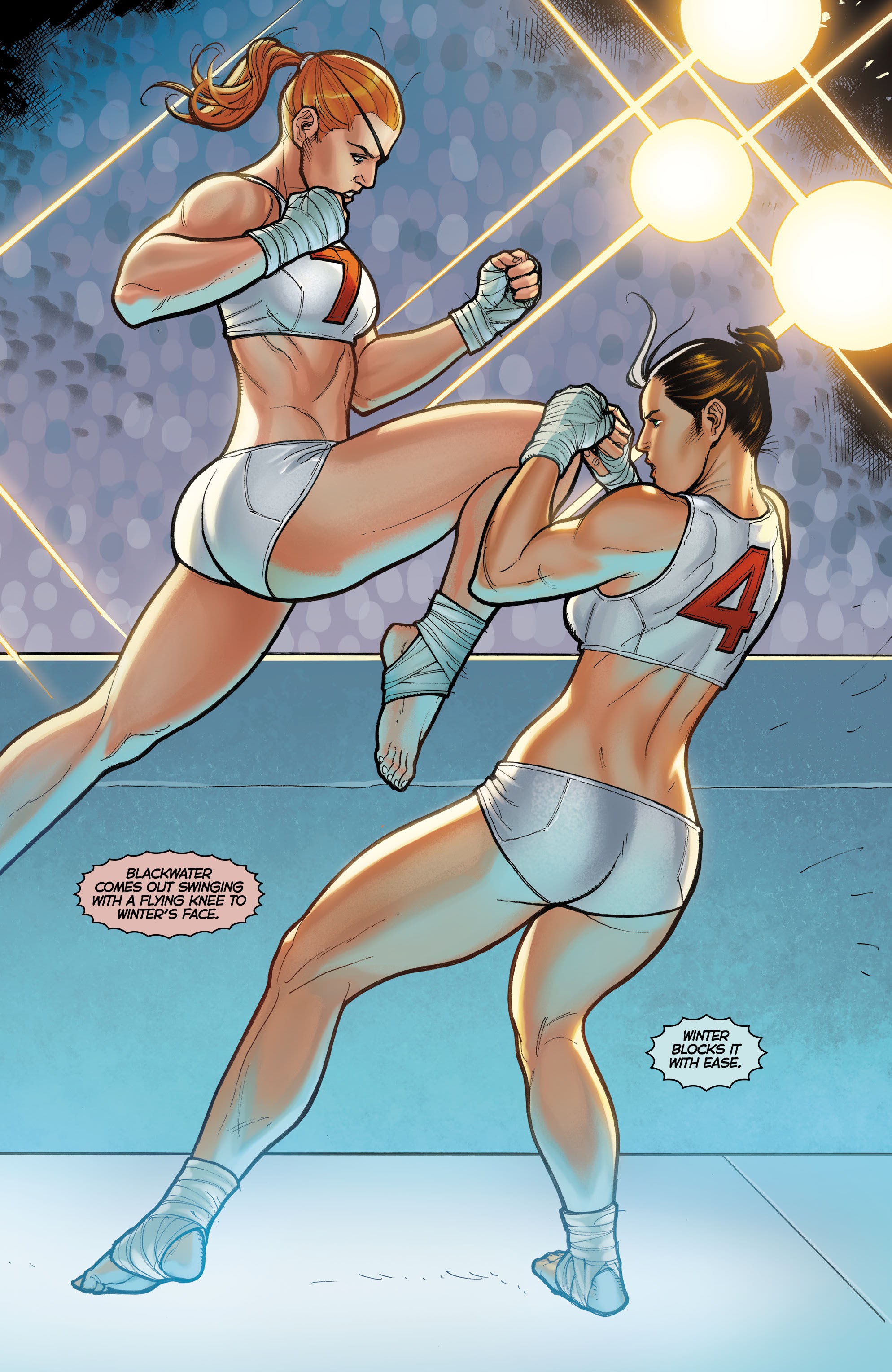 Read online Fight Girls comic -  Issue #4 - 8
