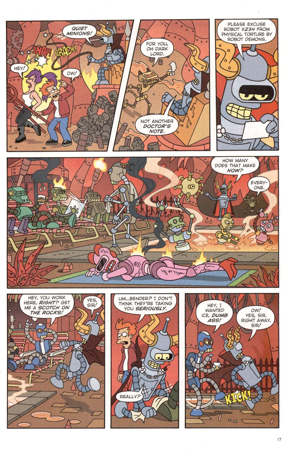 Read online Futurama Comics comic -  Issue #13 - 18