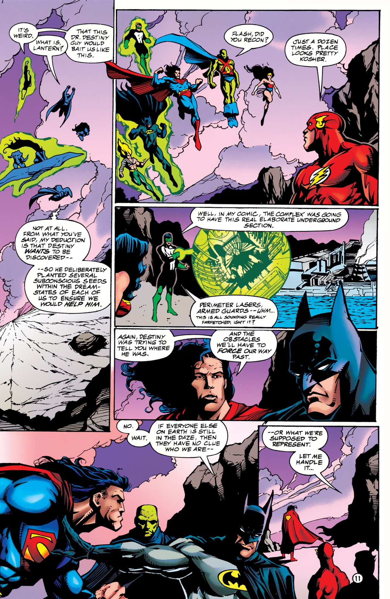 Read online JLA: A Midsummer's Nightmare: The Deluxe Edition comic -  Issue # TPB - 97