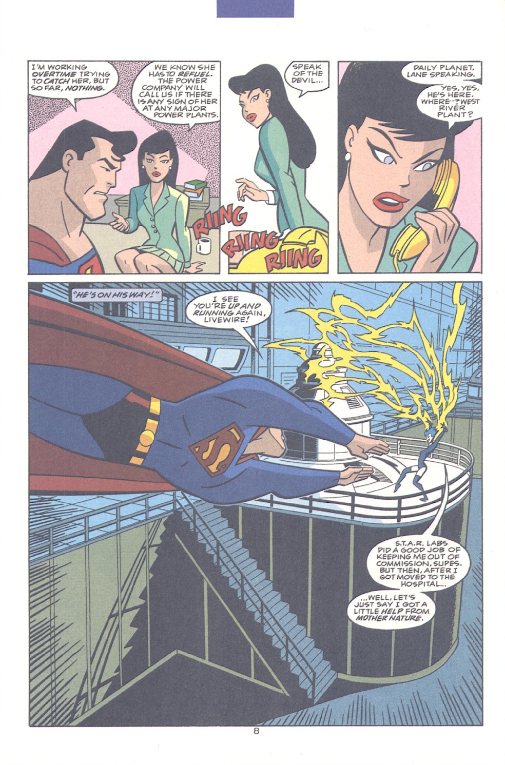Read online Superman Adventures comic -  Issue #5 - 9