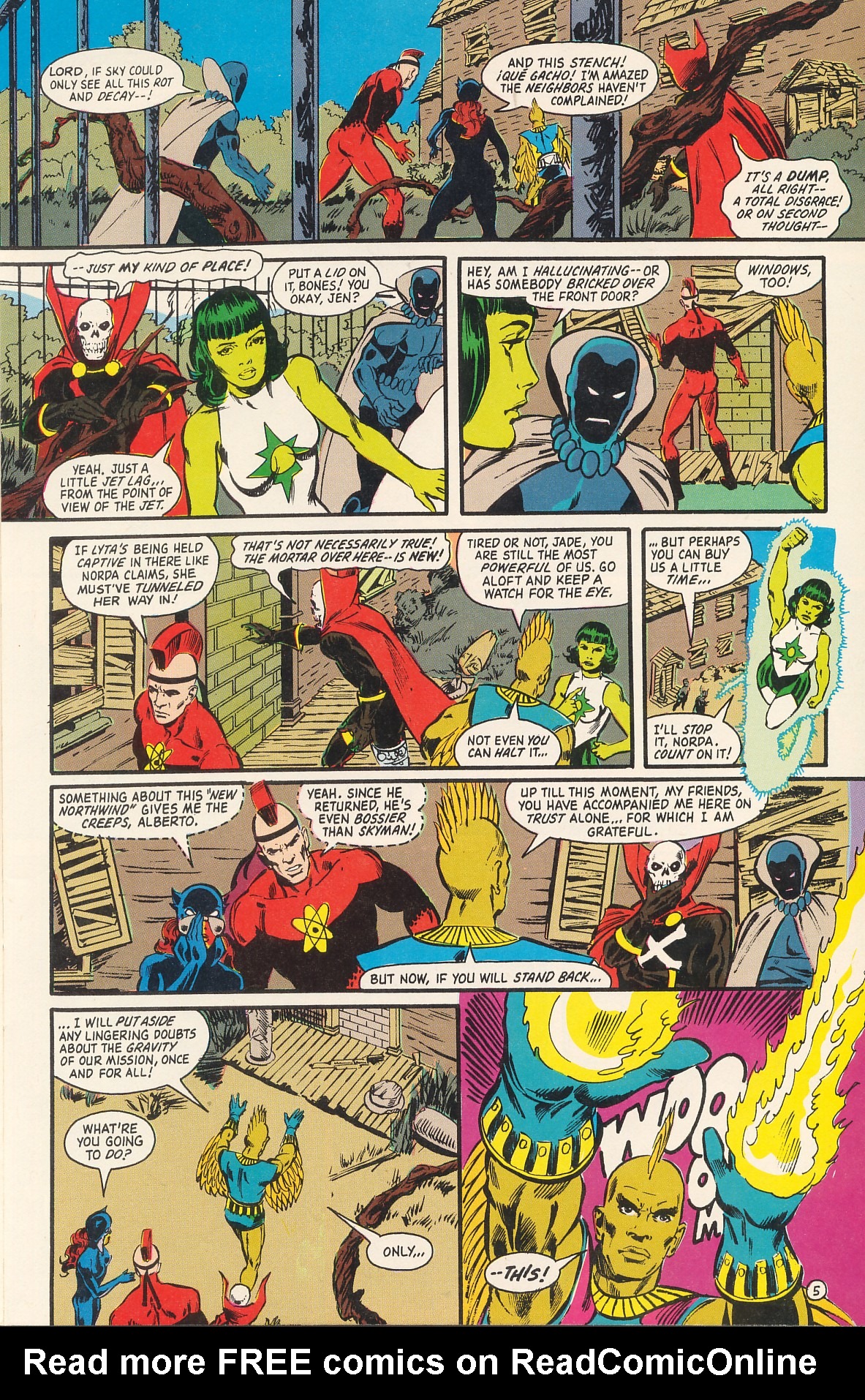 Read online Infinity Inc. (1984) comic -  Issue #44 - 7