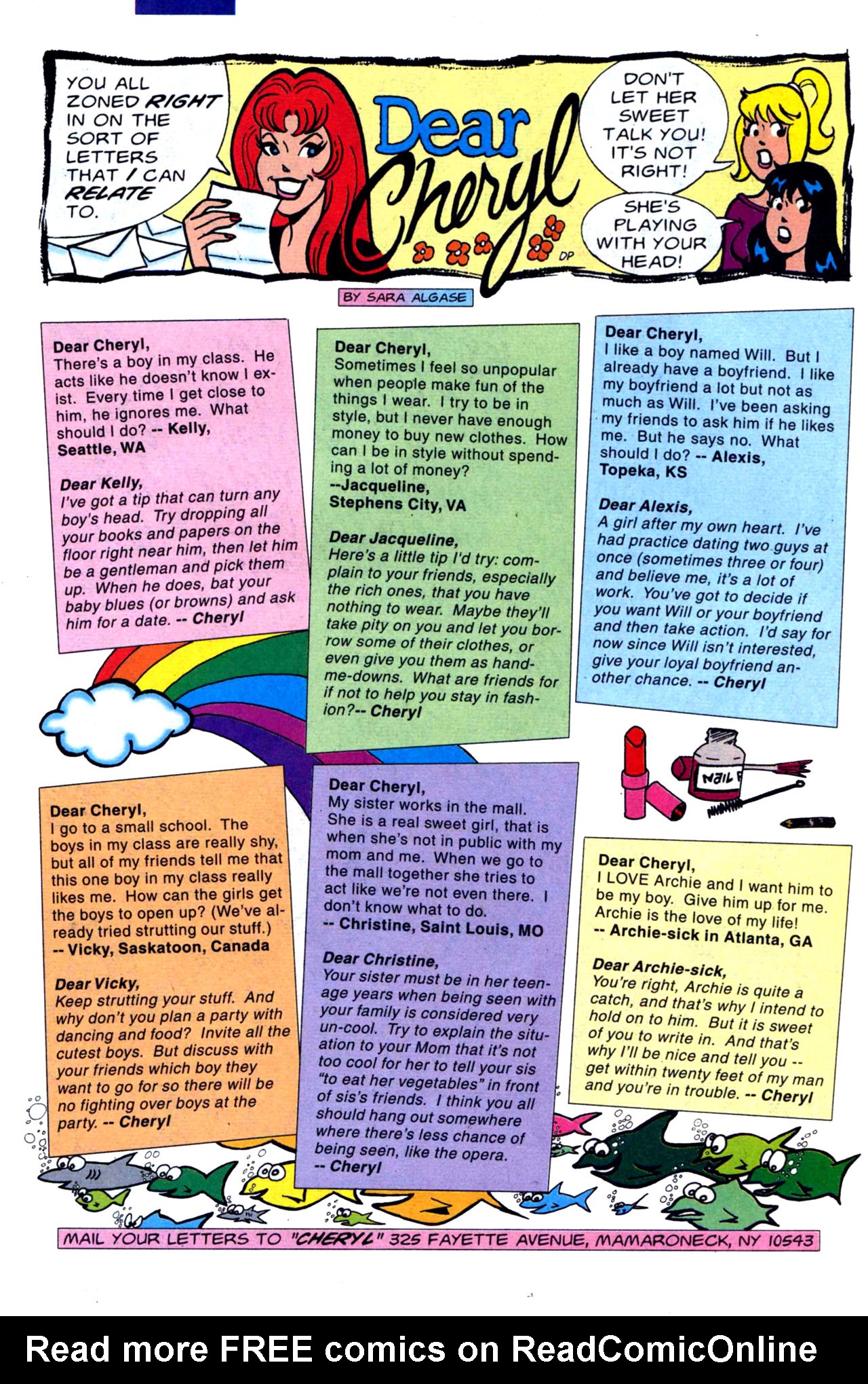 Read online Cheryl Blossom (1995) comic -  Issue #1 - 12