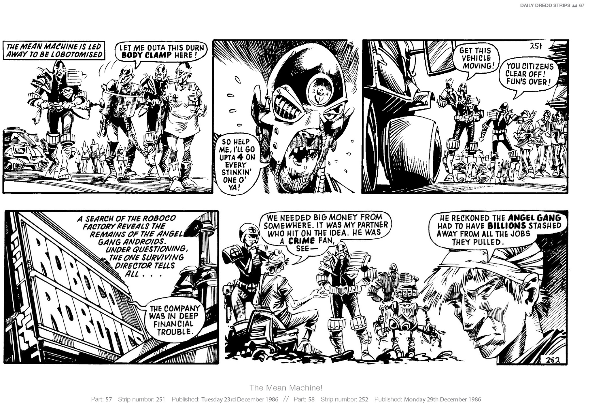 Read online Judge Dredd: The Daily Dredds comic -  Issue # TPB 2 - 70