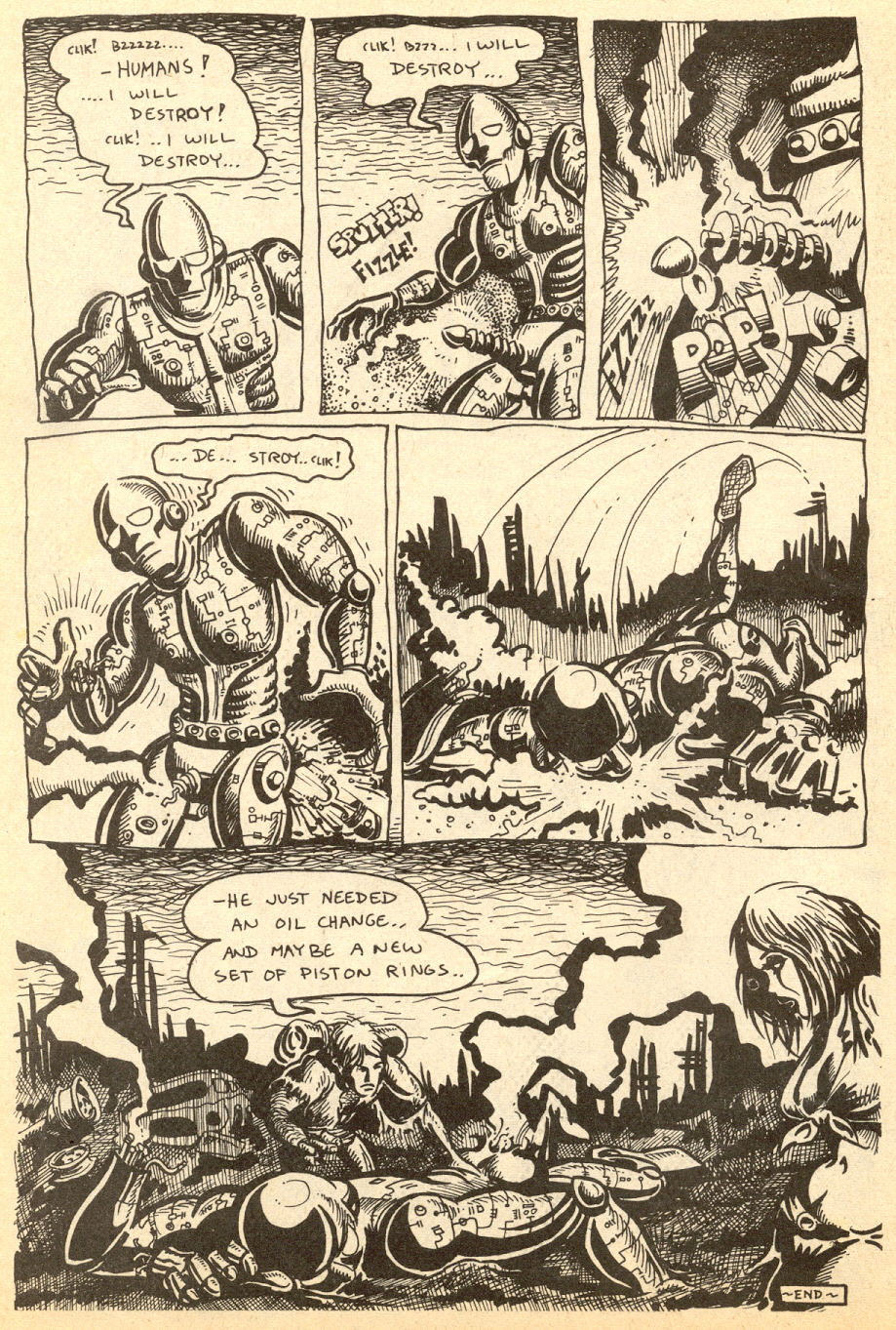 Read online Captain Guts comic -  Issue #3 - 41