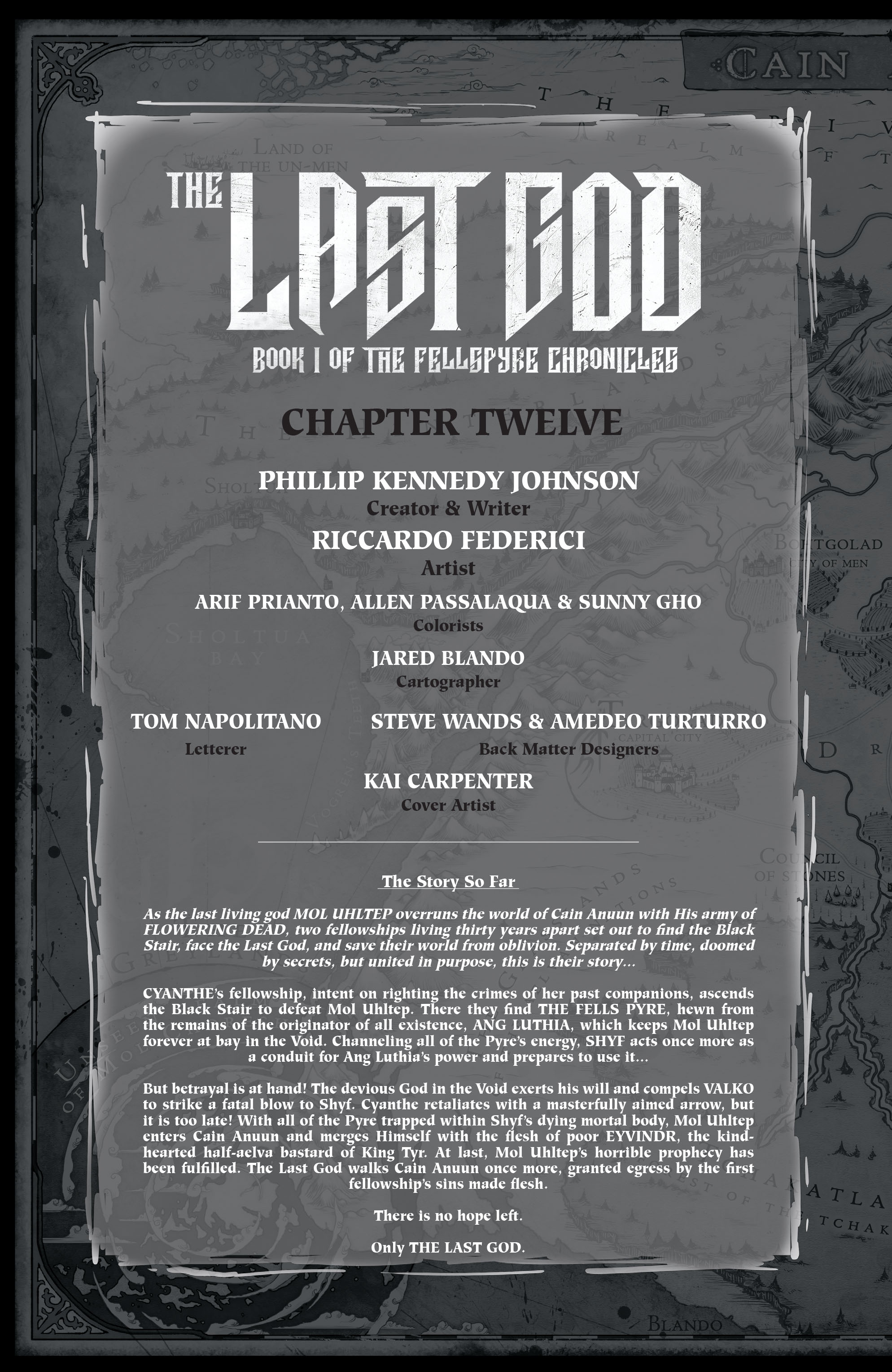 Read online The Last God comic -  Issue #12 - 2