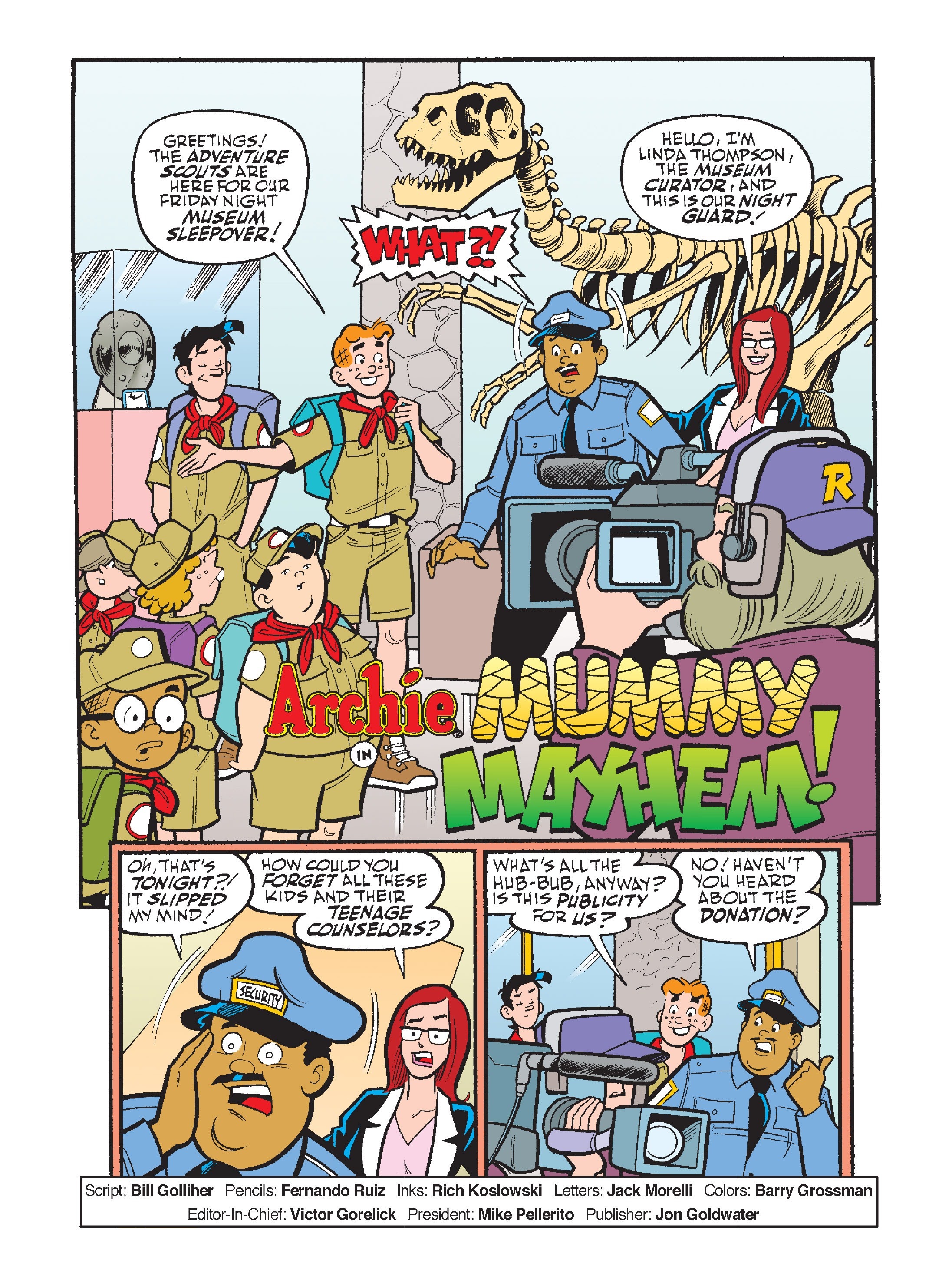 Read online Archie's Double Digest Magazine comic -  Issue #255 - 2