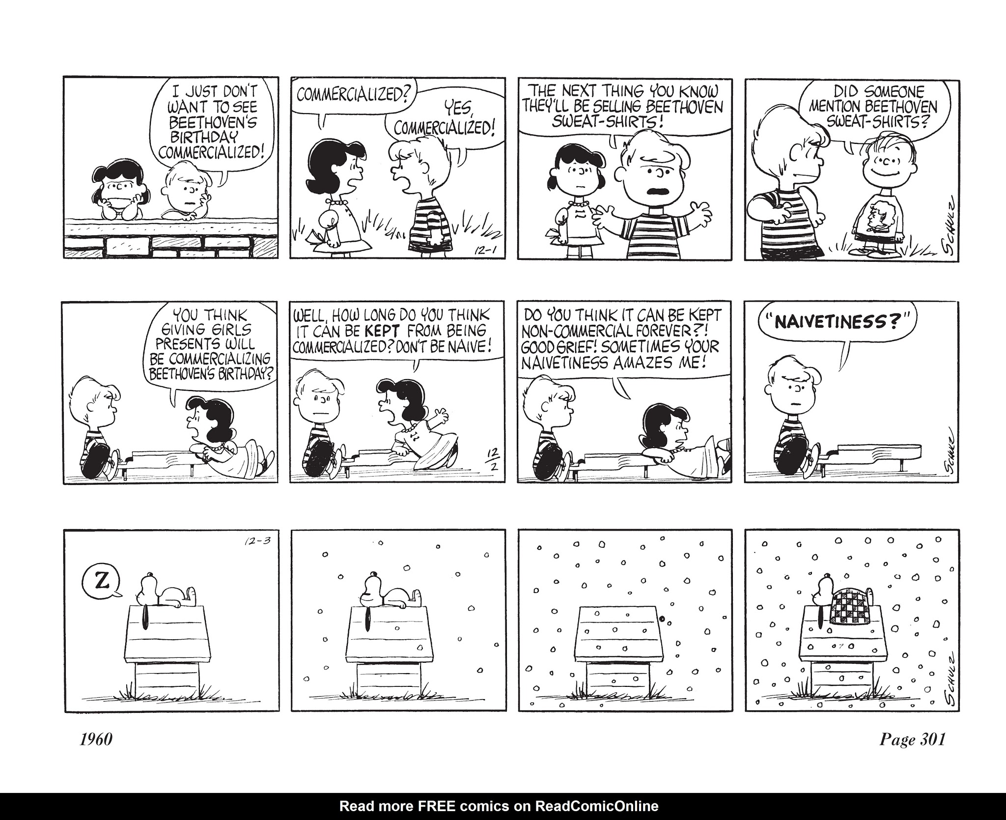 Read online The Complete Peanuts comic -  Issue # TPB 5 - 317