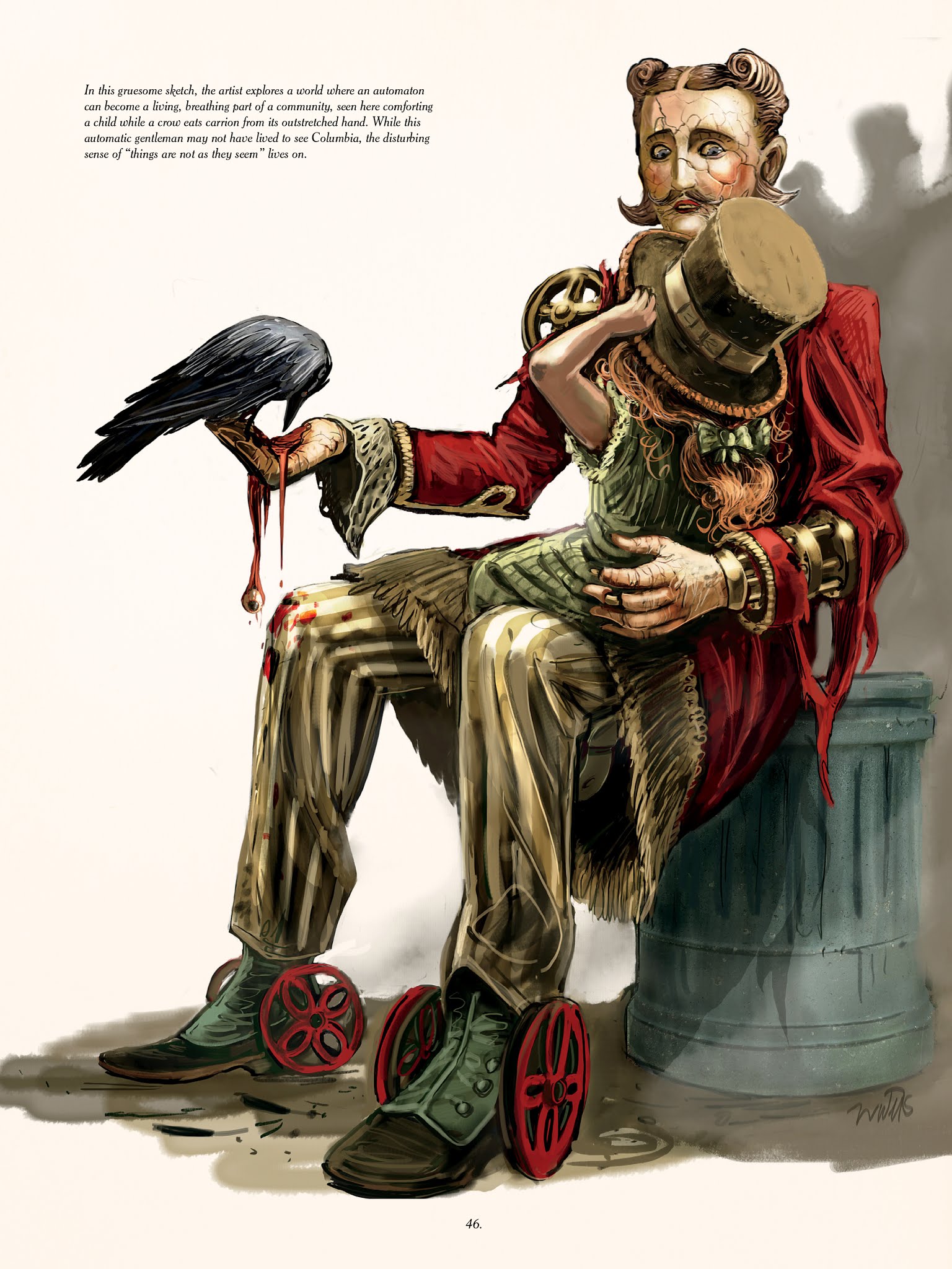 Read online The Art of Bioshock Infinite comic -  Issue # TPB - 44
