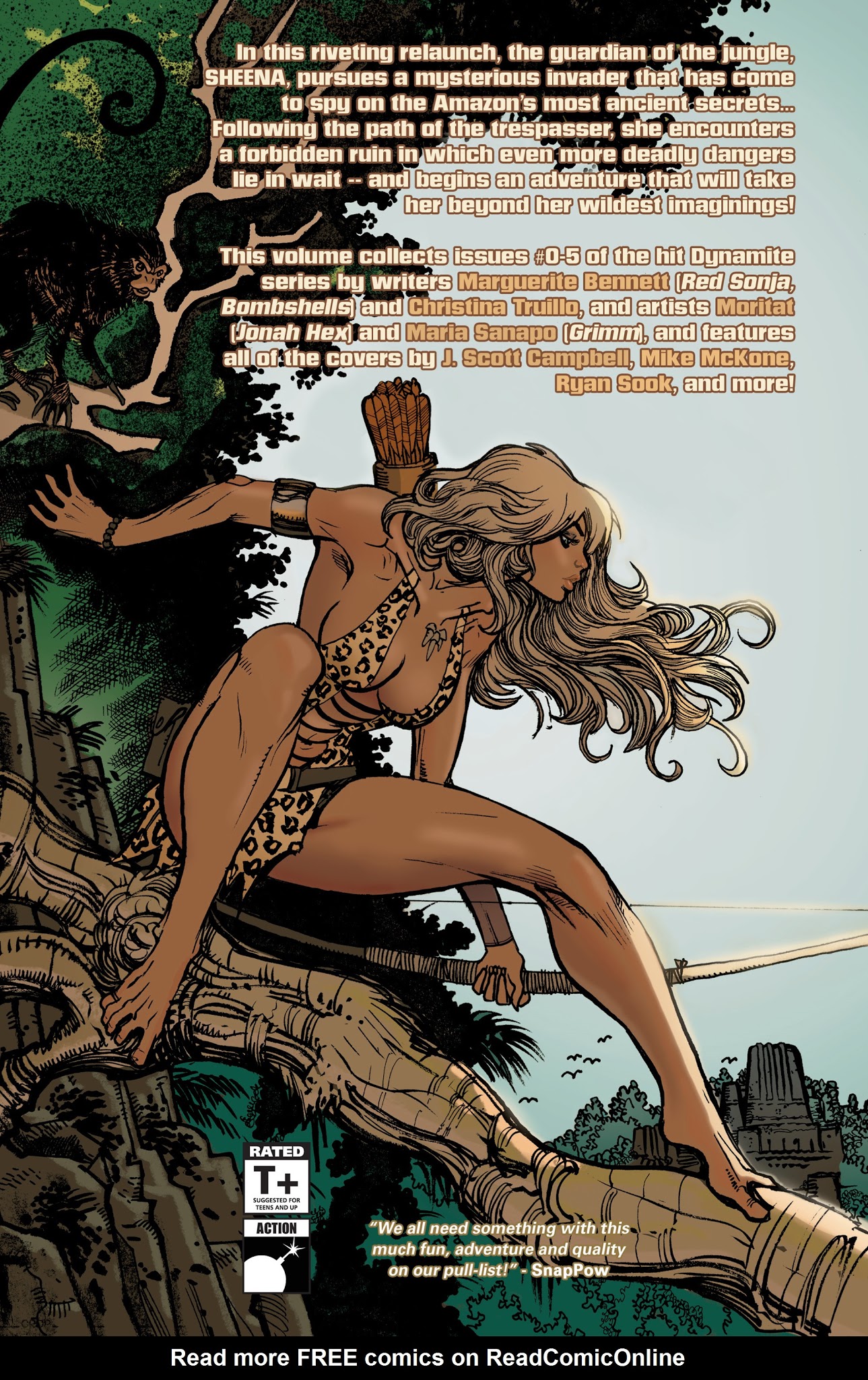 Read online Sheena: Queen Of The Jungle (2017) comic -  Issue # _TPB 1 - 157