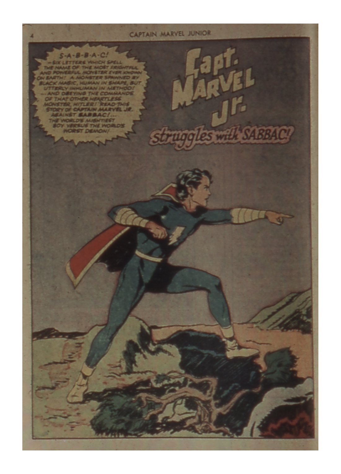Read online Captain Marvel, Jr. comic -  Issue #4 - 5