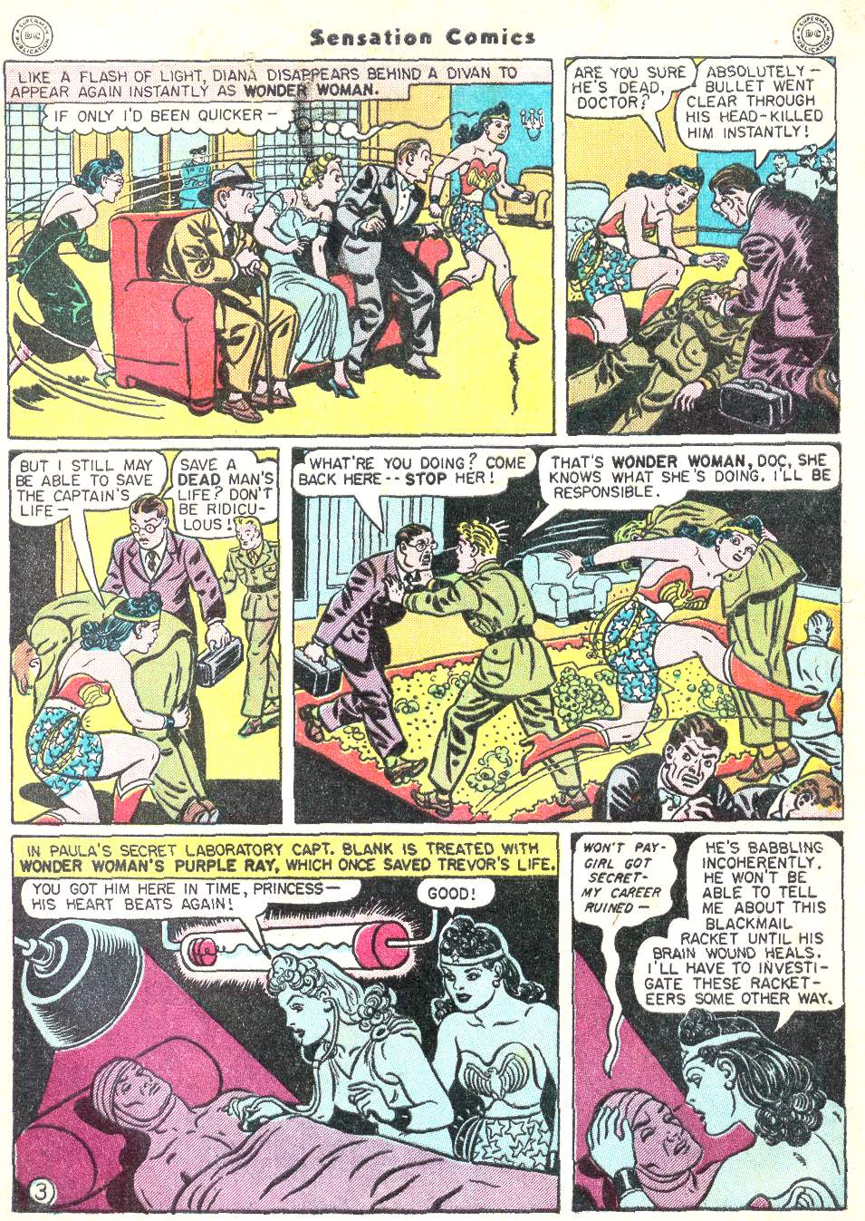 Read online Sensation (Mystery) Comics comic -  Issue #50 - 5