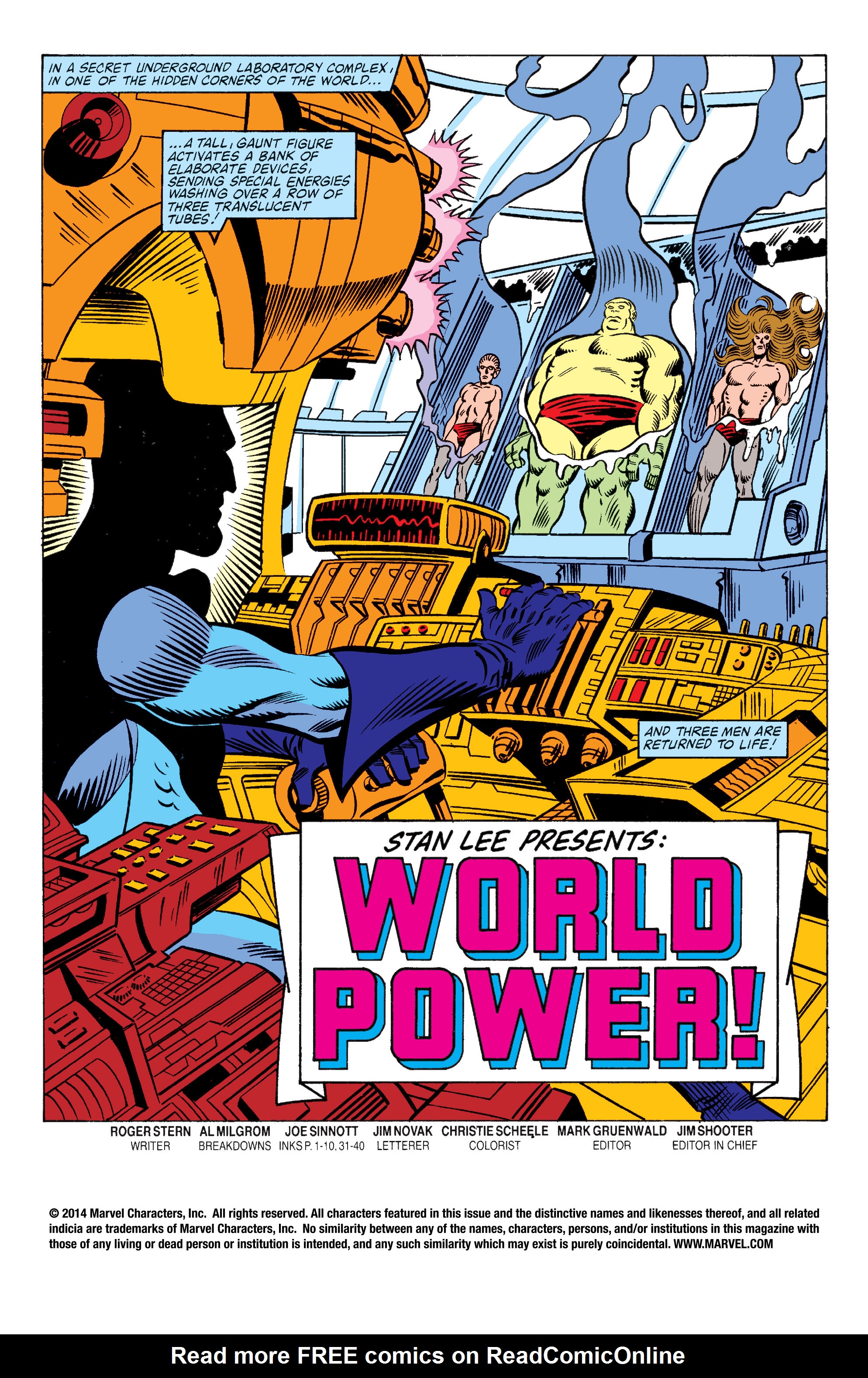 Read online The Avengers (1963) comic -  Issue #250 - 2