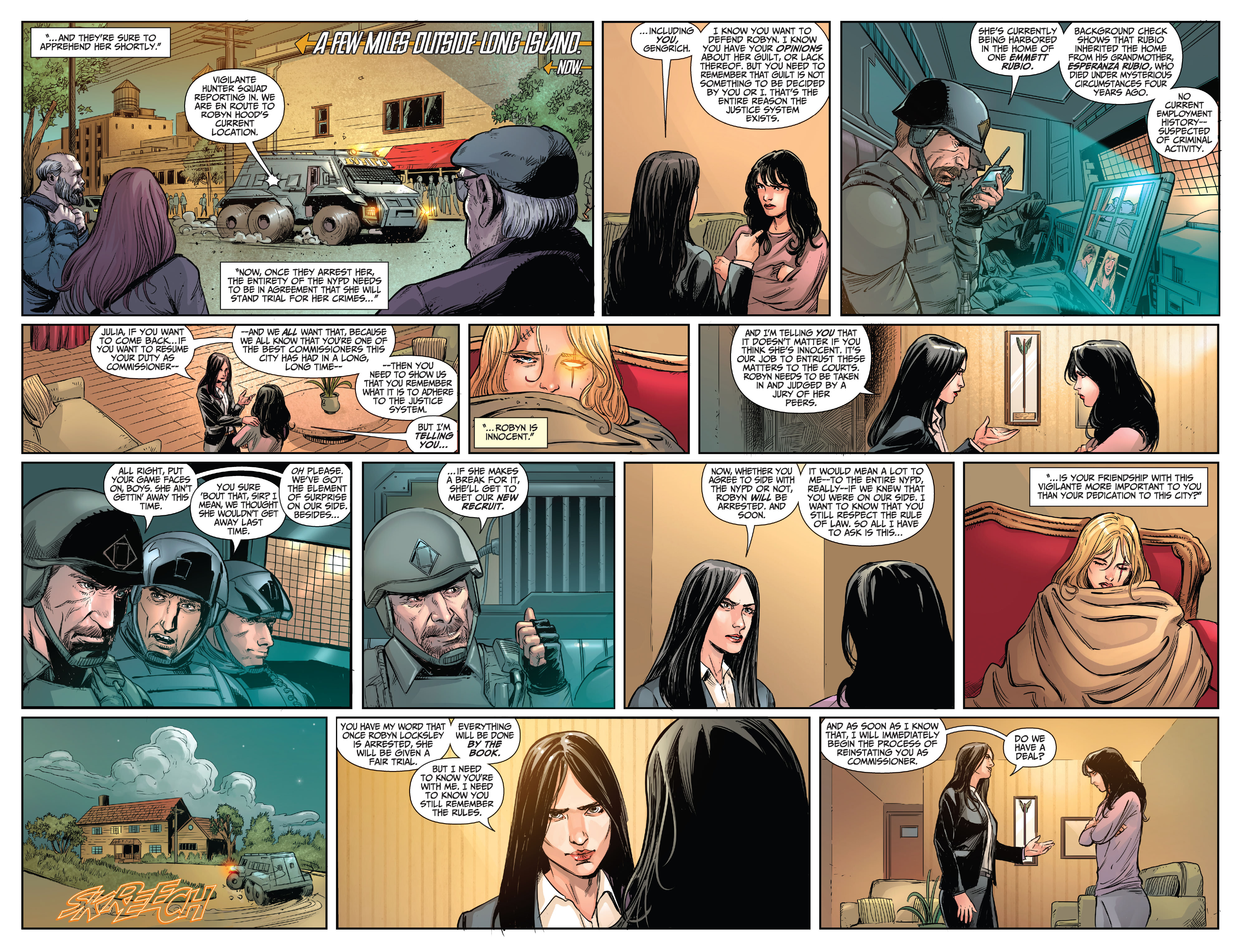 Read online Robyn Hood: Vigilante comic -  Issue #4 - 6