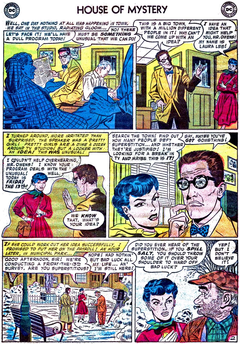 Read online House of Mystery (1951) comic -  Issue #61 - 4