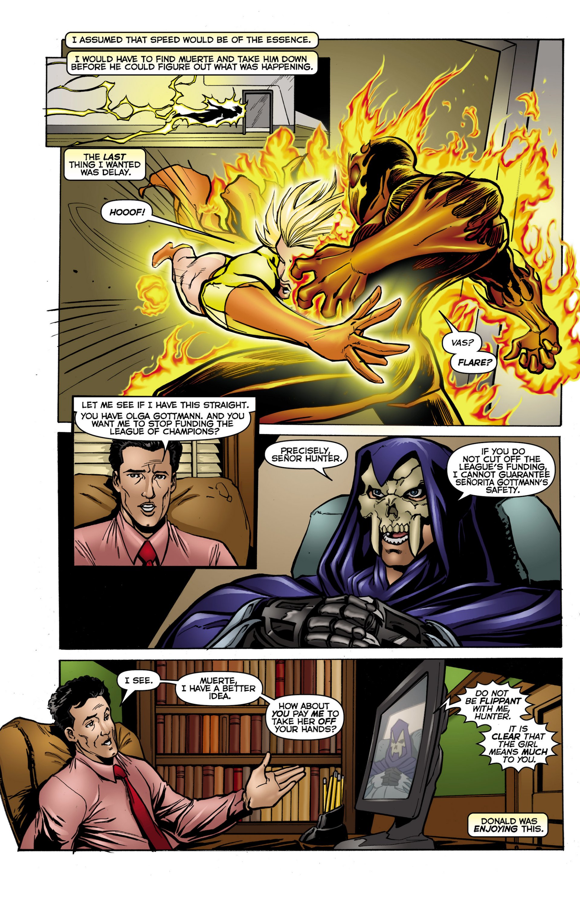 Read online Flare (2004) comic -  Issue #21 - 24