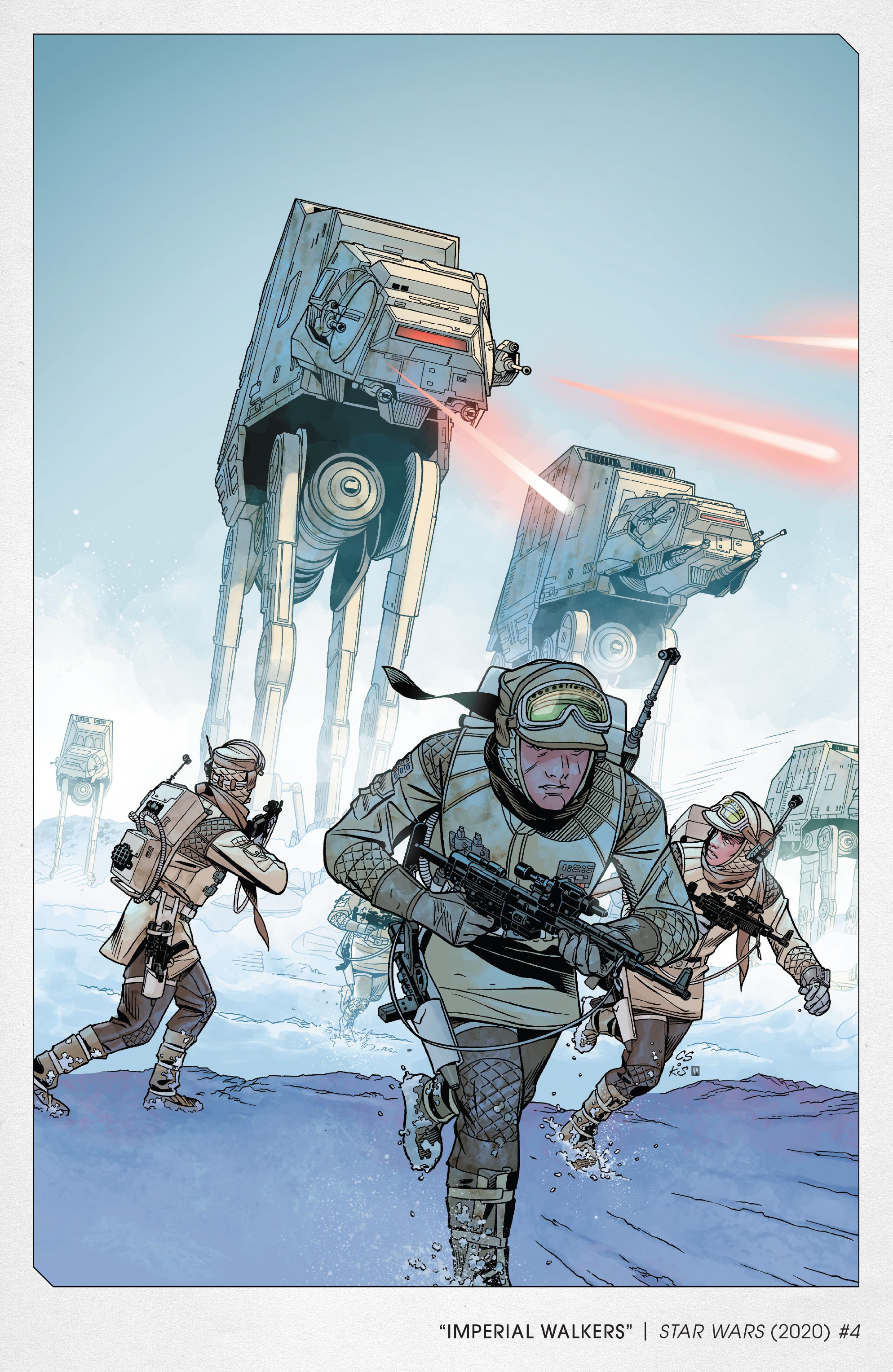 Read online Star Wars: The Empire Strikes Back - The 40th Anniversary Covers by Chris Sprouse comic -  Issue # Full - 9