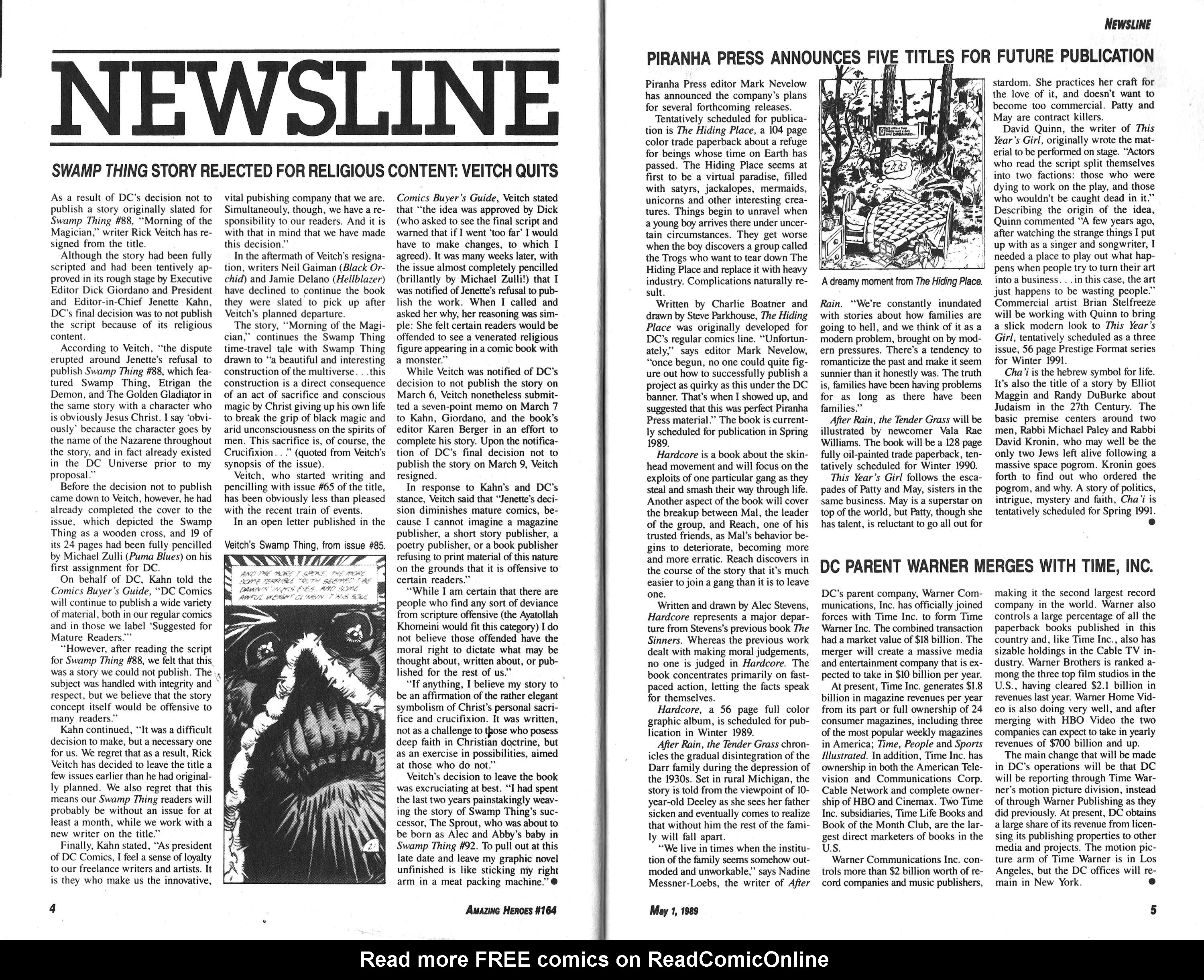 Read online Amazing Heroes comic -  Issue #164 - 3