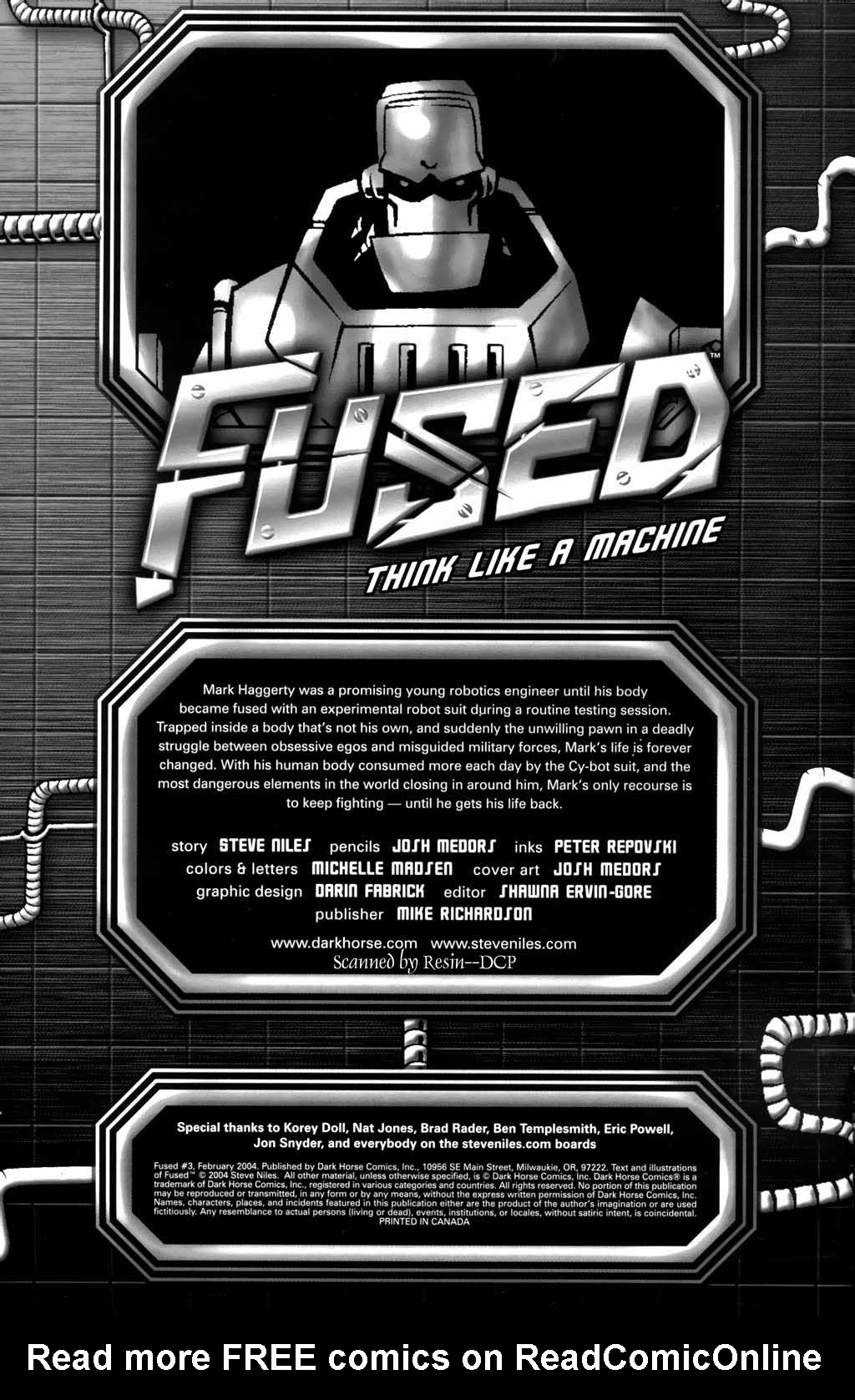 Read online Fused comic -  Issue #3 - 2