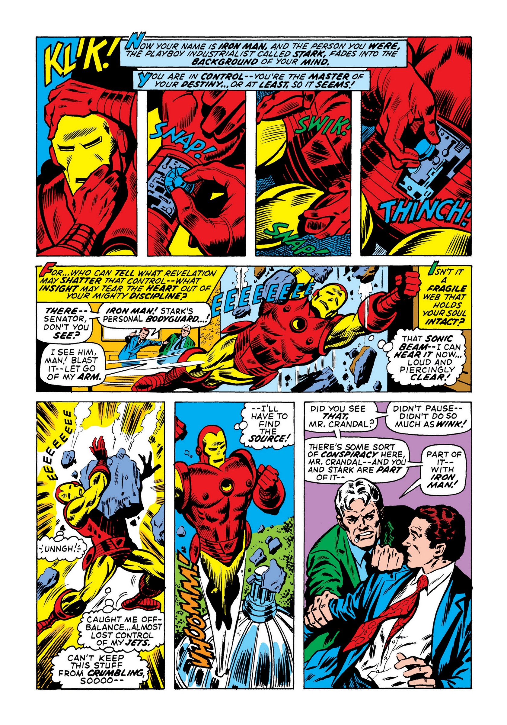 Read online Marvel Masterworks: The Invincible Iron Man comic -  Issue # TPB 8 (Part 1) - 61