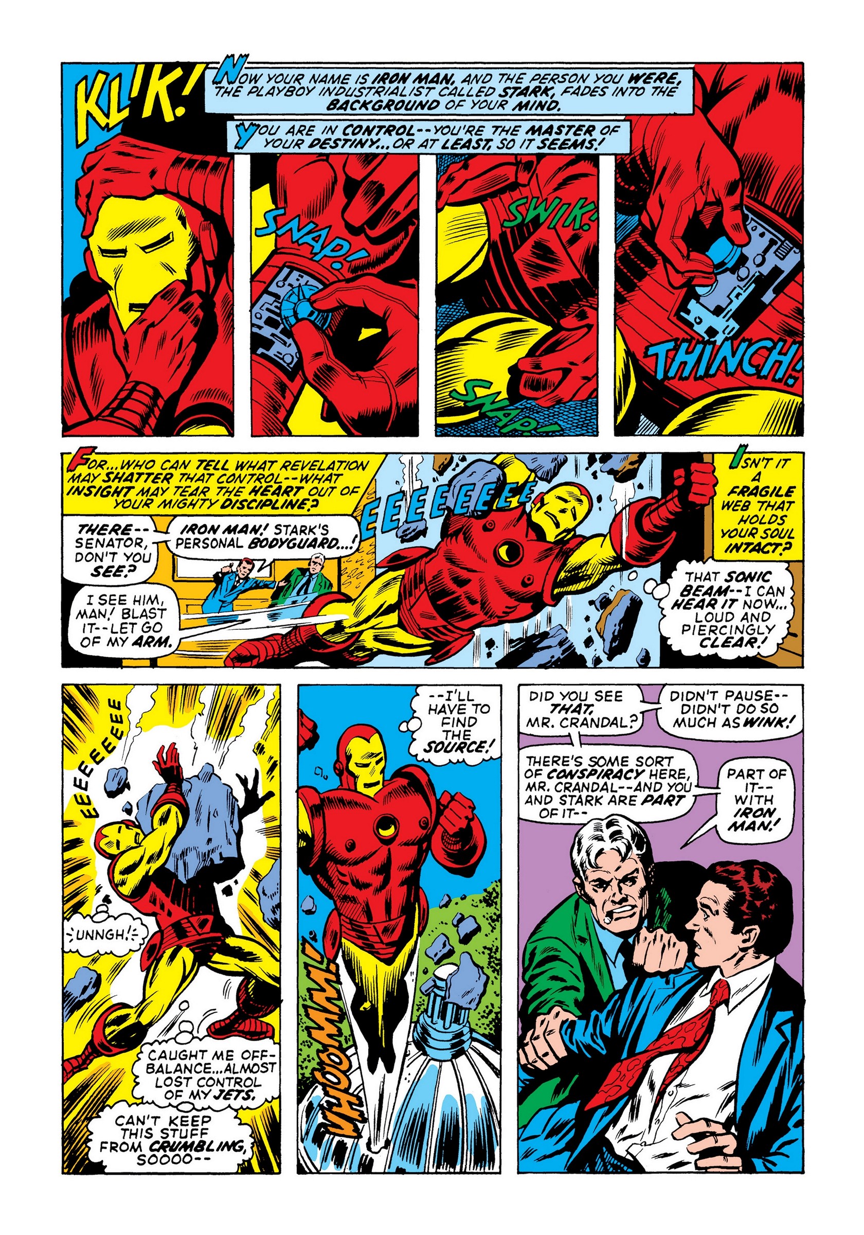 Read online Marvel Masterworks: The Invincible Iron Man comic -  Issue # TPB 8 (Part 1) - 61