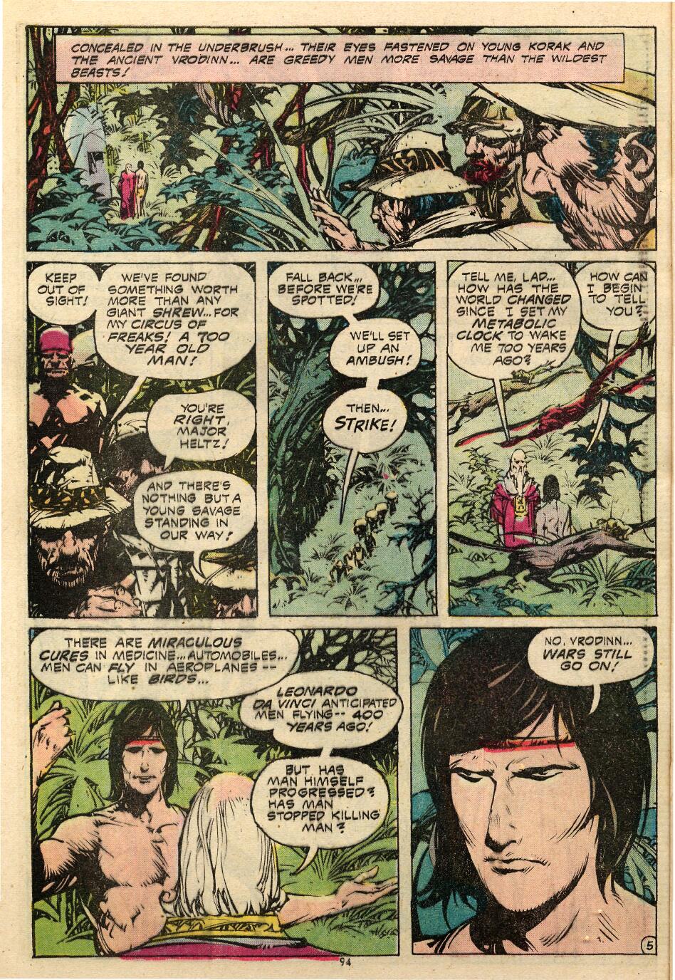 Read online Tarzan (1972) comic -  Issue #231 - 96