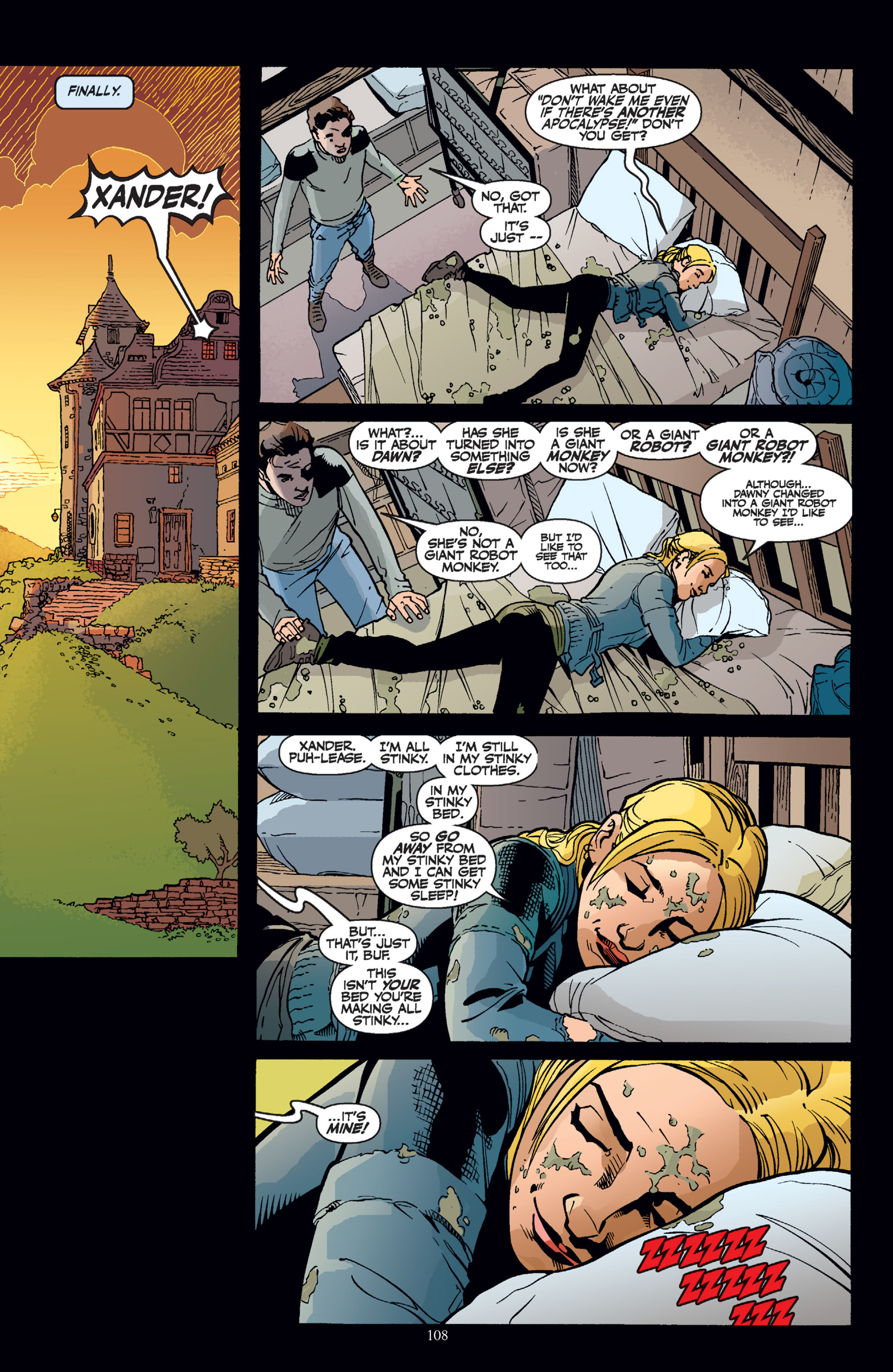 Read online Buffy the Vampire Slayer Season Eight comic -  Issue # _TPB 4 - Time Of Your Life - 106