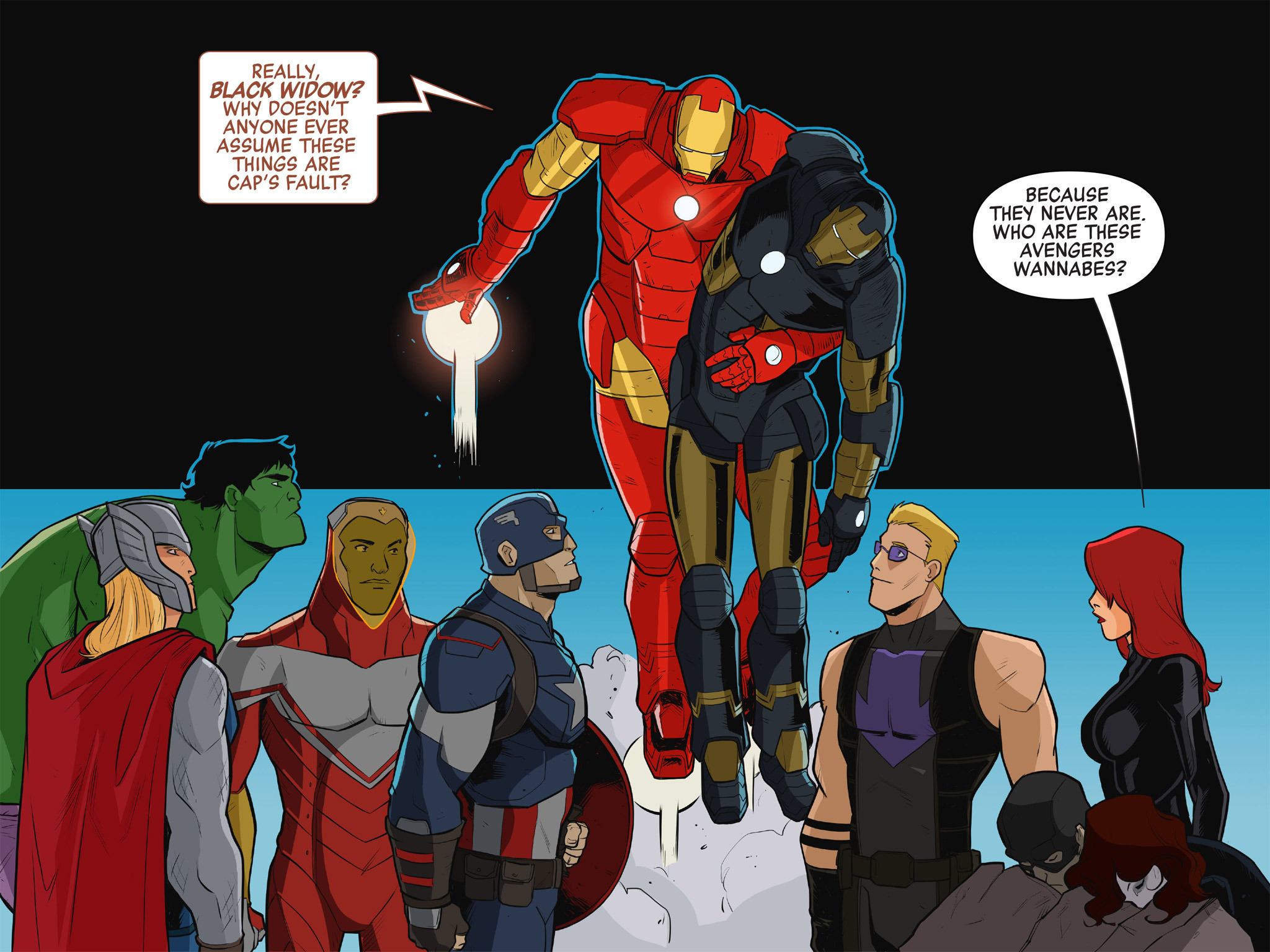 Read online Marvel Universe Avengers Infinite Comic comic -  Issue #2 - 40