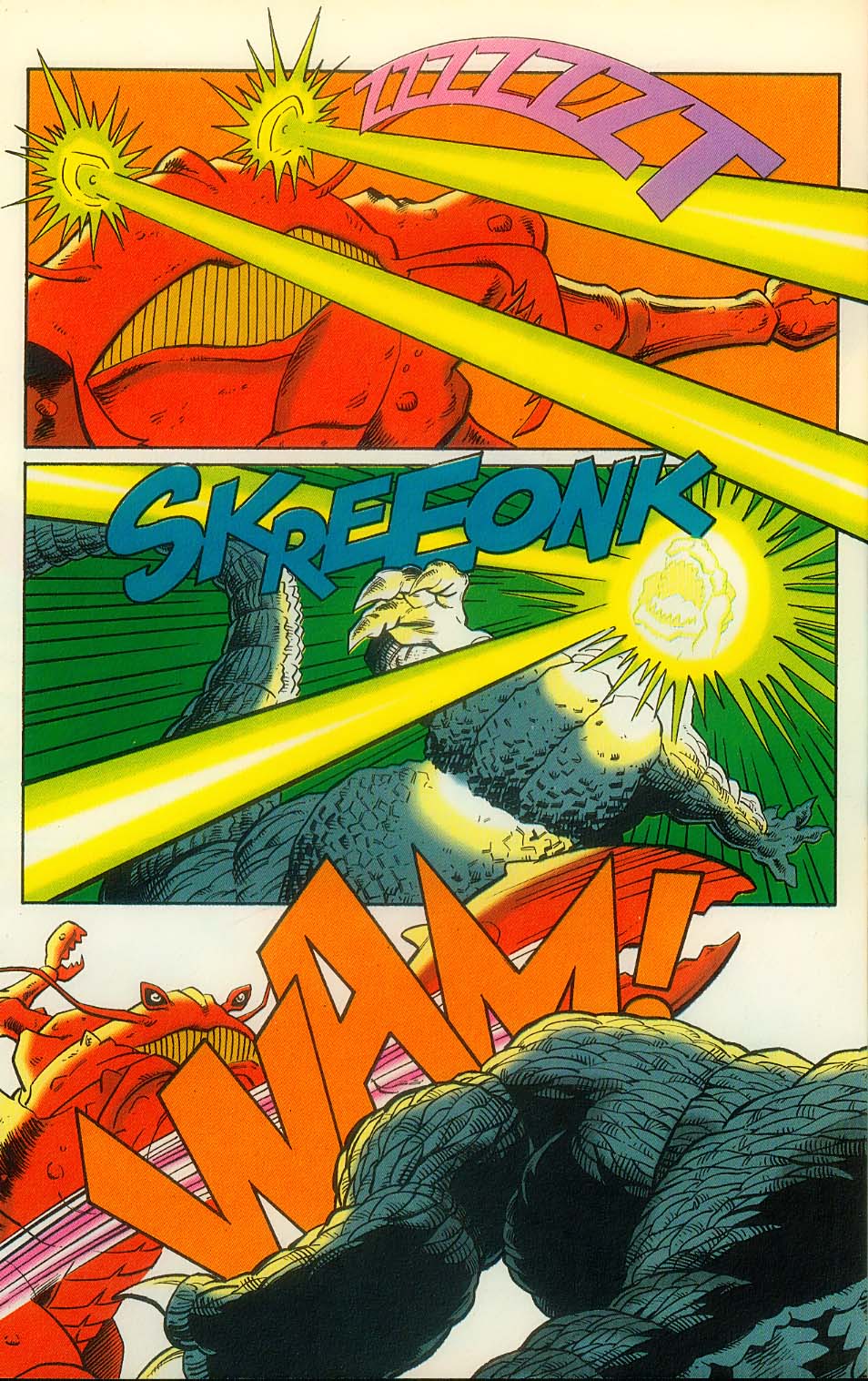 Read online Godzilla (1995) comic -  Issue #15 - 17