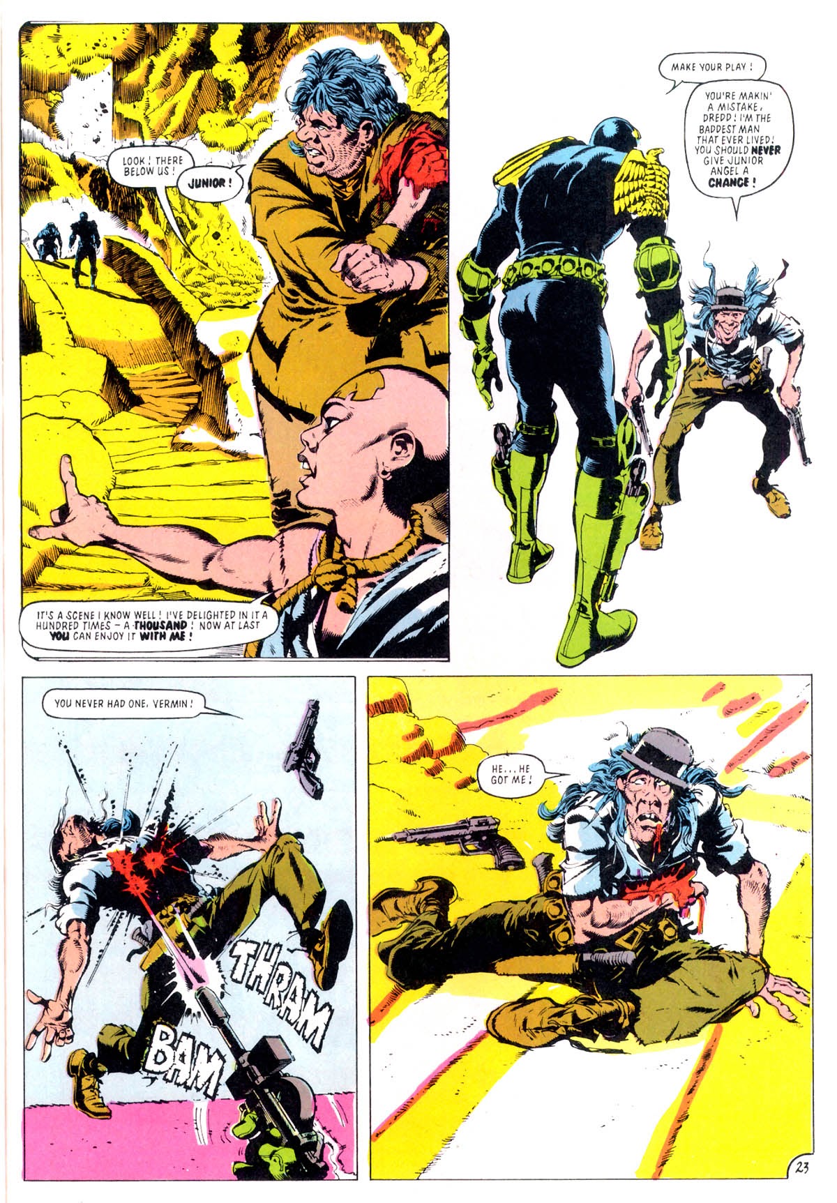 Read online Judge Dredd: The Judge Child Quest comic -  Issue #5 - 26