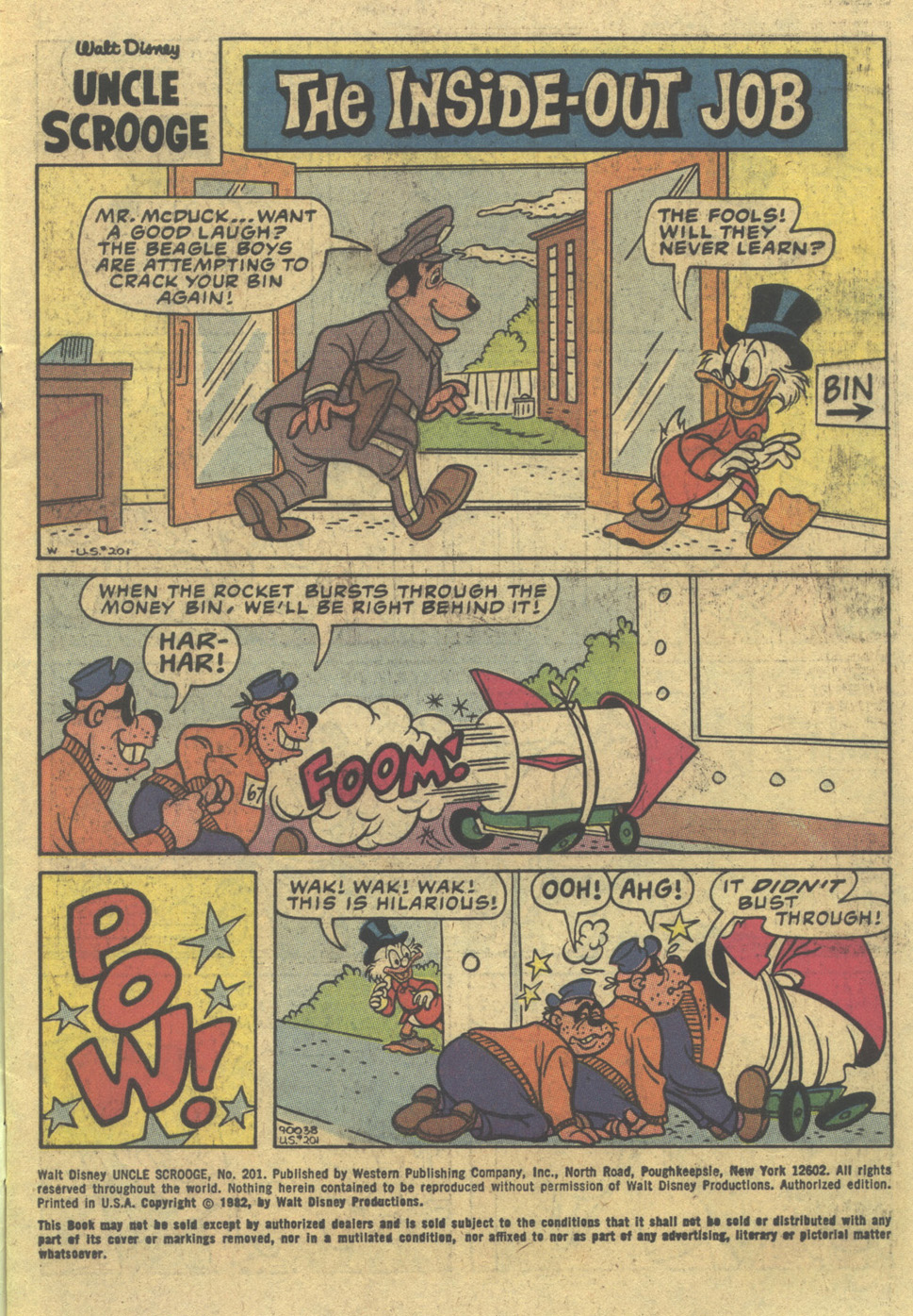 Read online Uncle Scrooge (1953) comic -  Issue #201 - 3